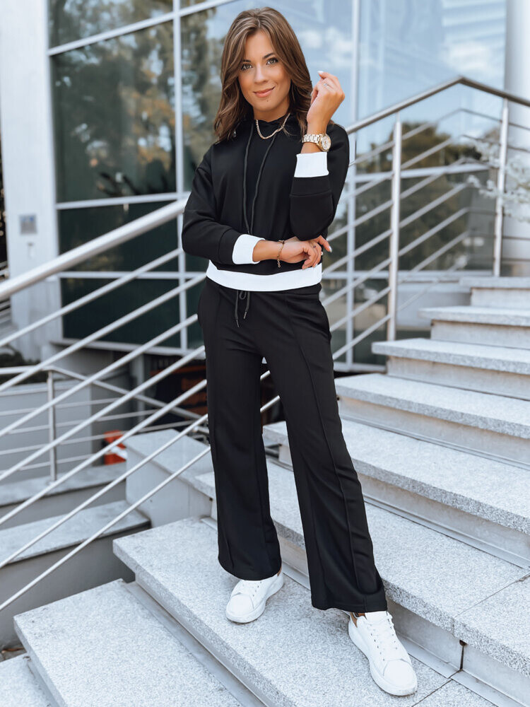 Dámsky teplákový súprav SANELIS Farba čierna DSTREET