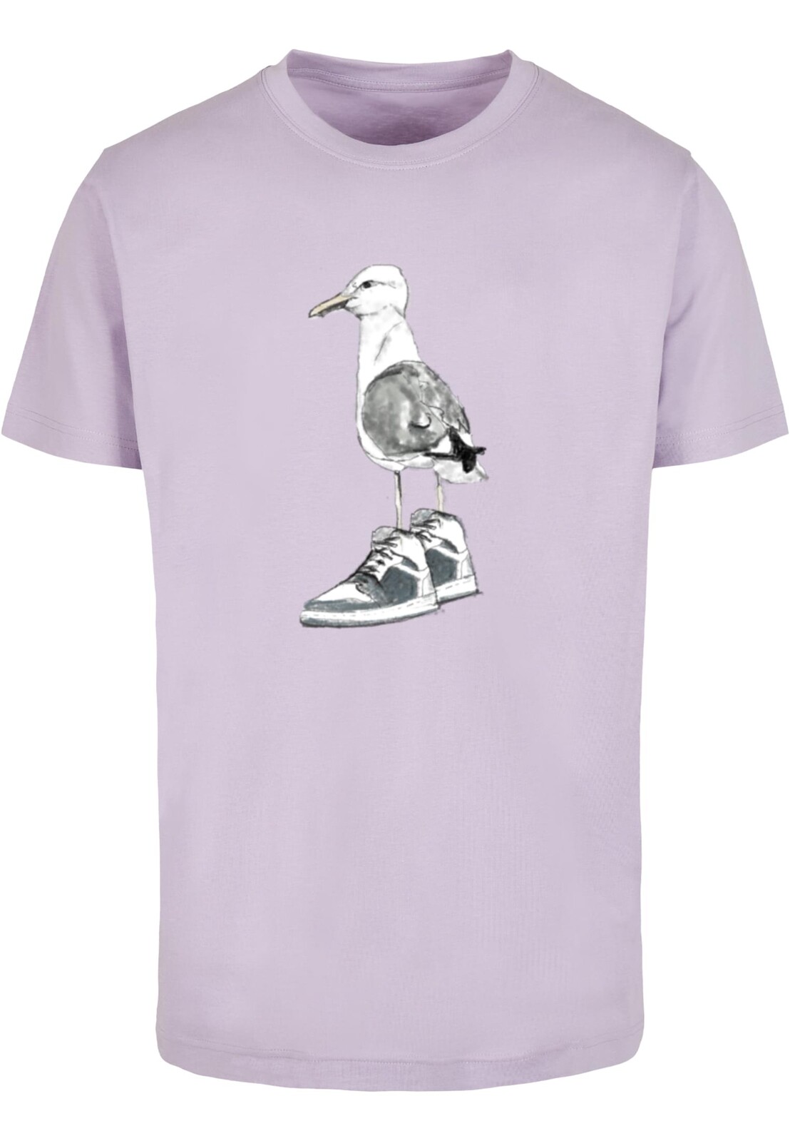 Men's Seagull Sneakers T-Shirt - Lilac