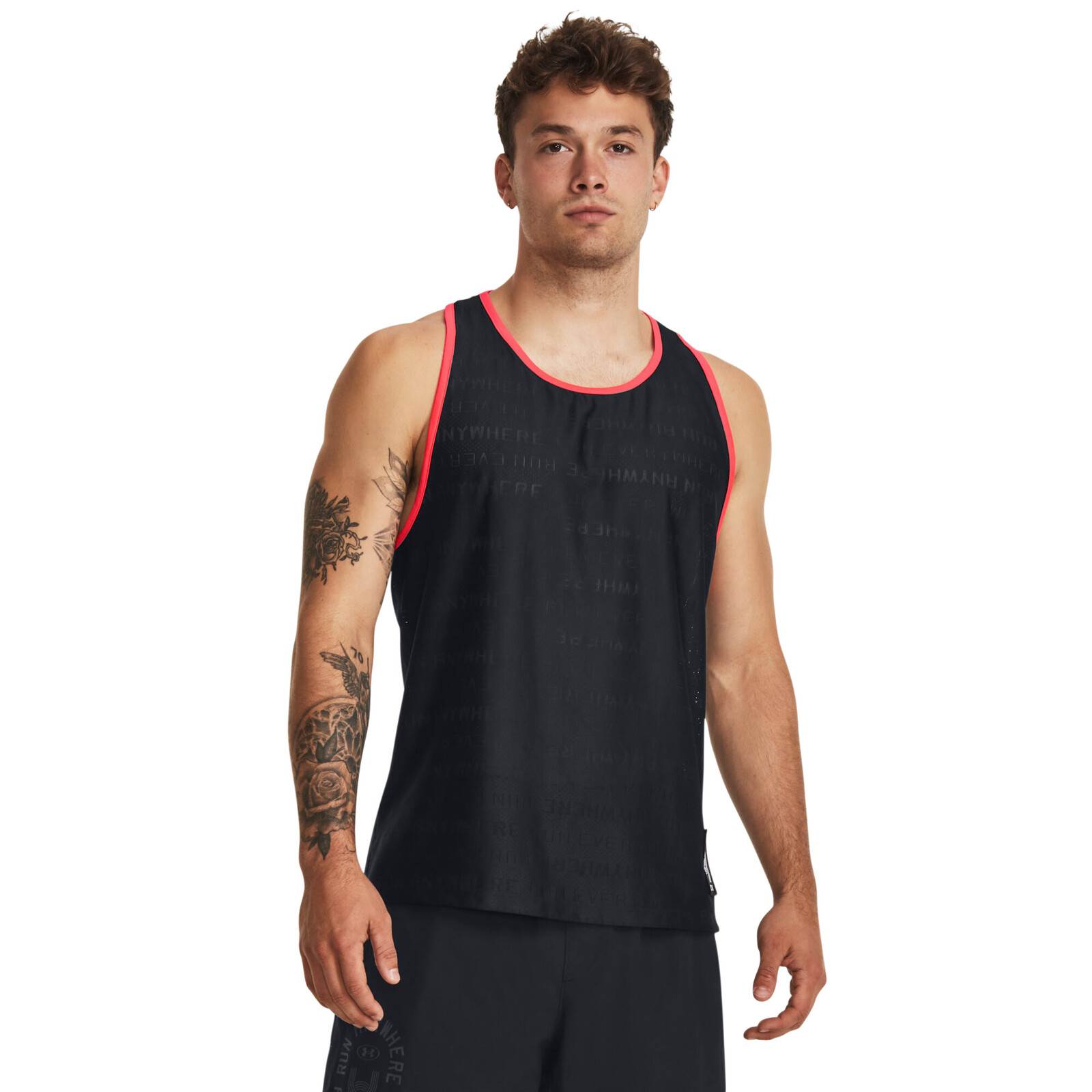 Men's running tank top Under Armour Run Everywhere Singlet