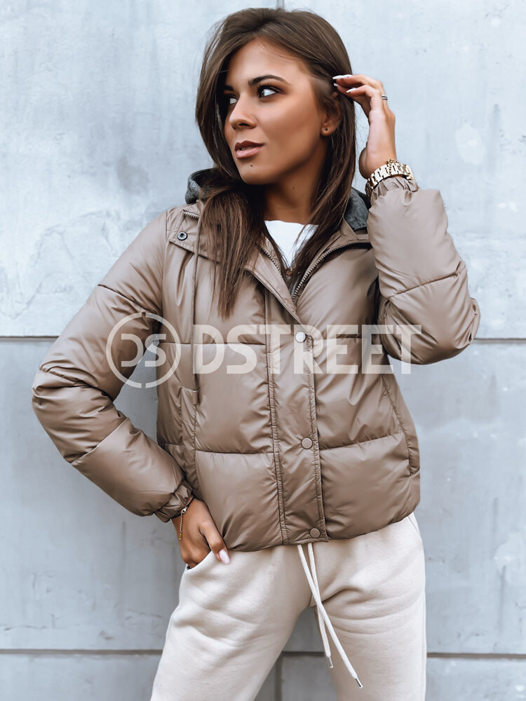 Dámska prešívaná bunda KHALEESI Farba camelová DSTREET