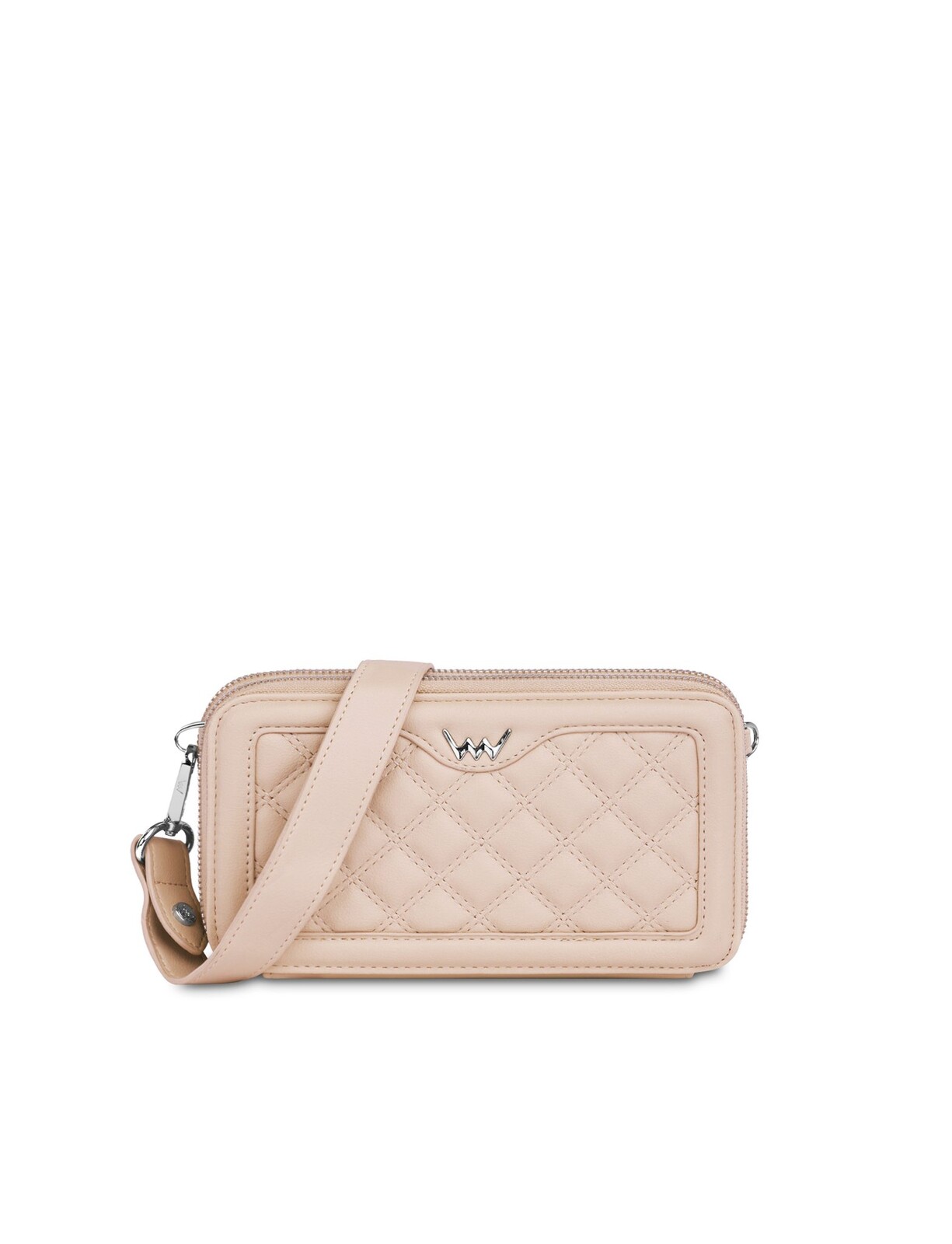 Akyra béžová crossbody peňaženka