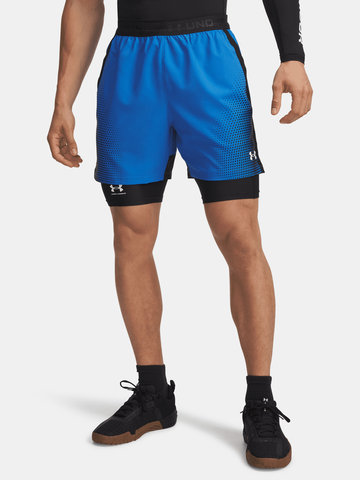 Men's Shorts Under Armour Vanish Graphic Short-BLU - Mens