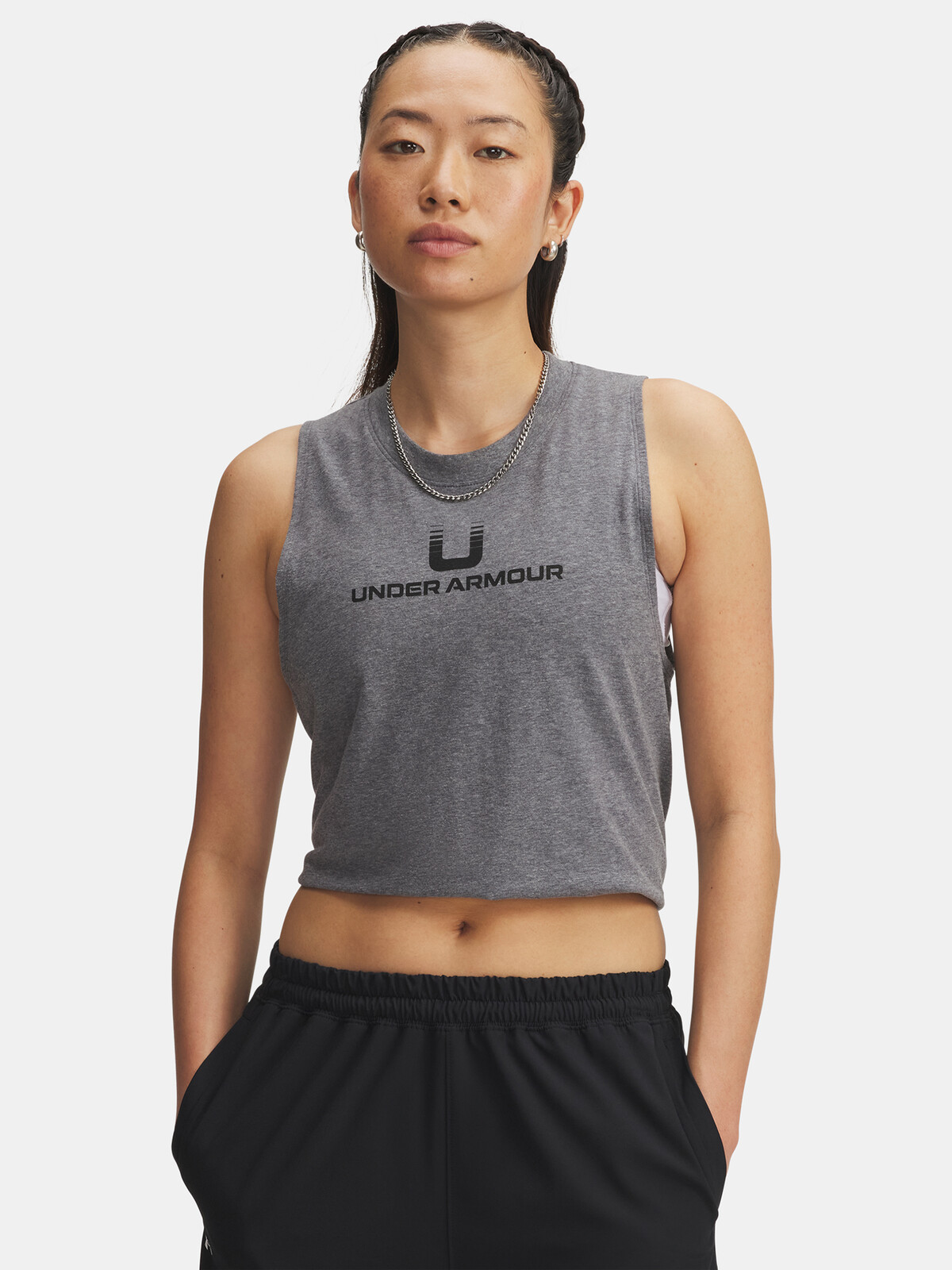 Under Armour UA Varsity U Tank-GRY Women's Tank Top - Women's