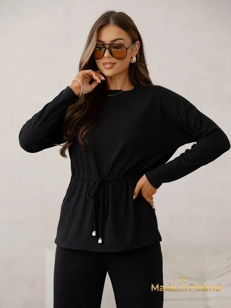 Resti Cotton Women's set a'la sweater ribbed