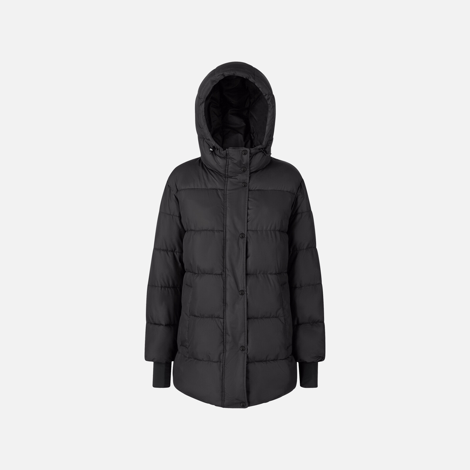 Black Women's Down Jacket Geox Spherica - Women's
