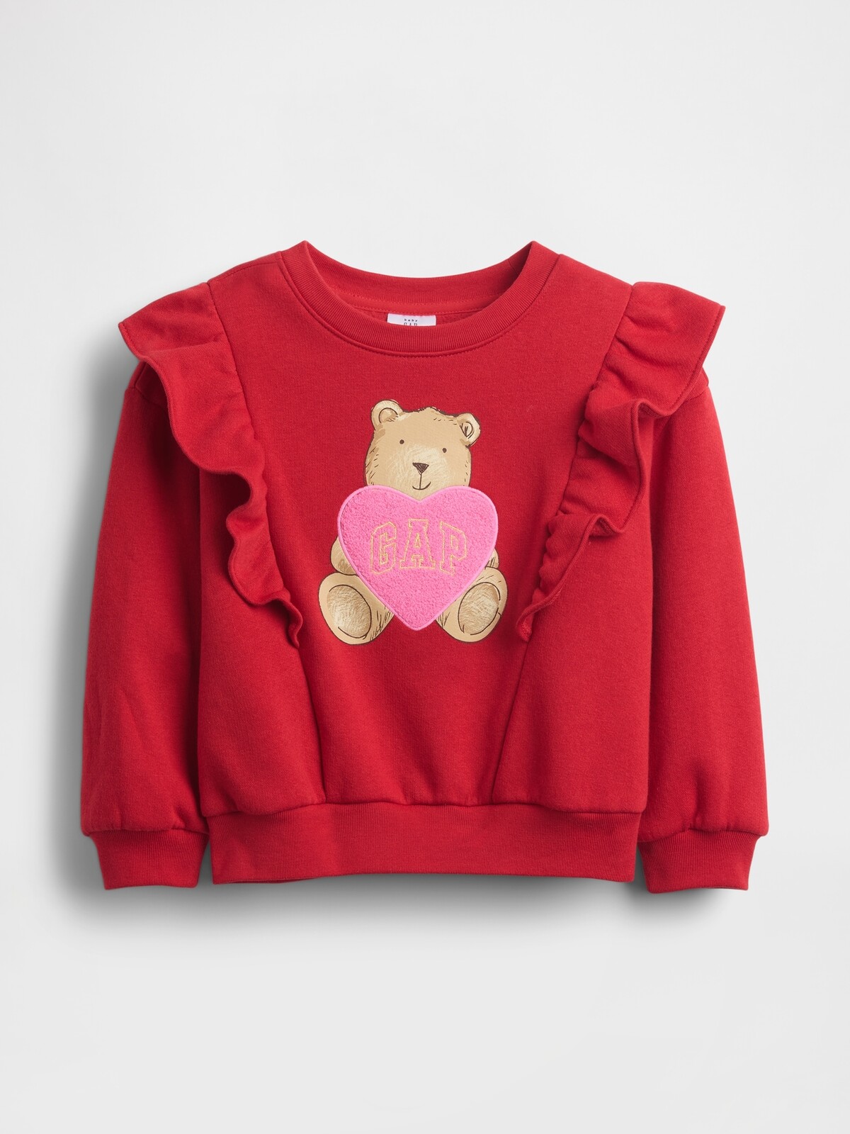 GAP Baby Sweatshirt with ruffles CashSoft - Girls