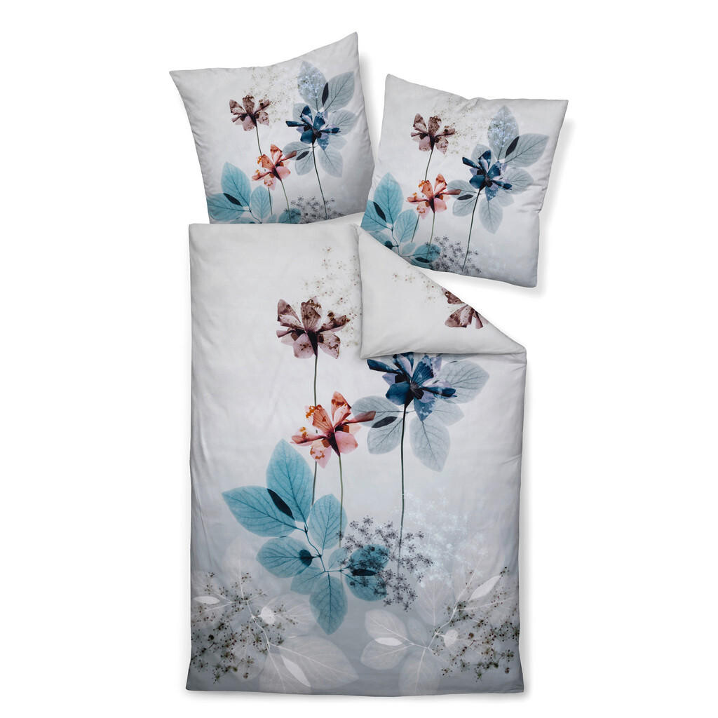 Janine POSTEĽNÁ BIELIZEŇ, makosatén, zelená, 140/200 cm