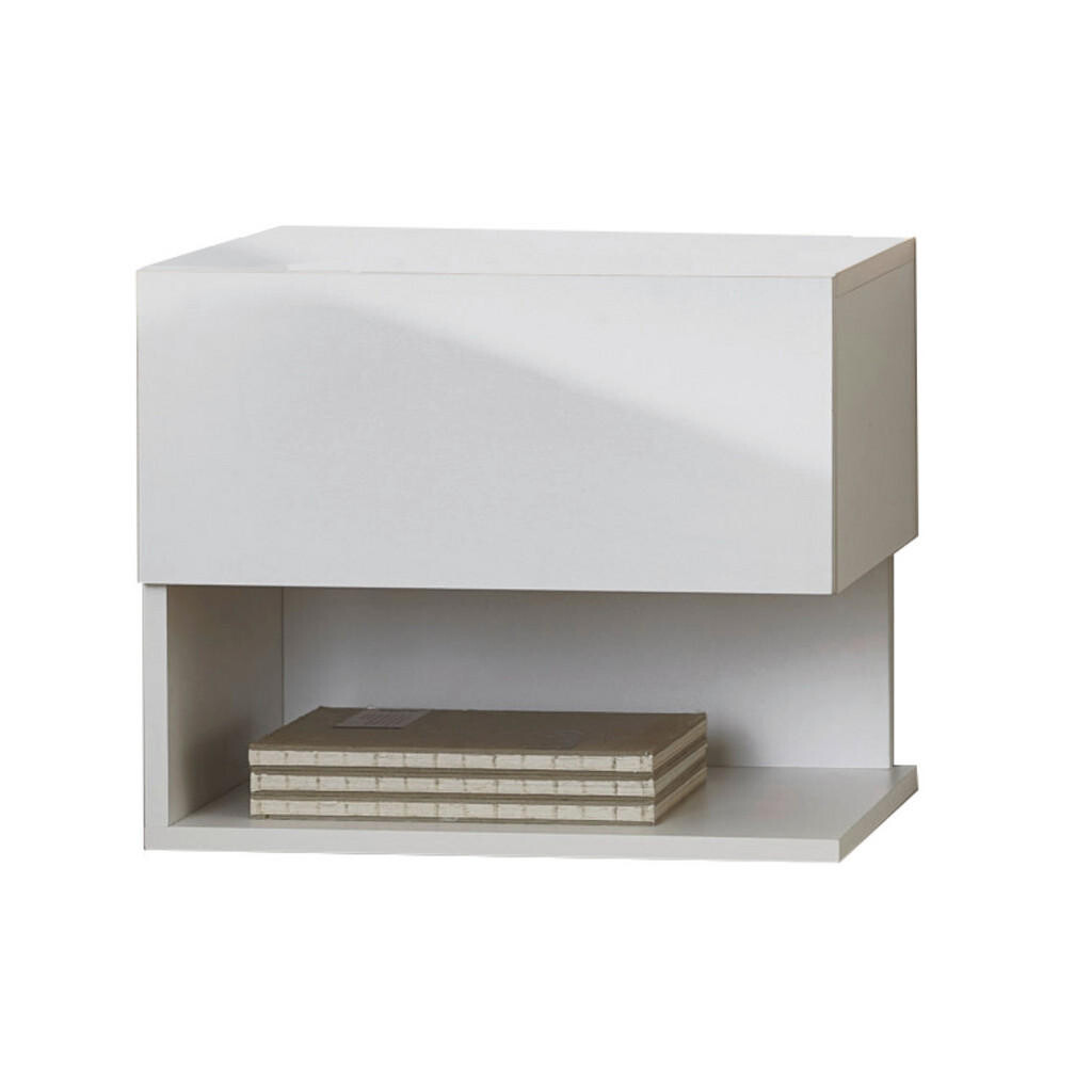 MID.YOU NOČNÁ SKRINKA, biela, 44/37/40 cm