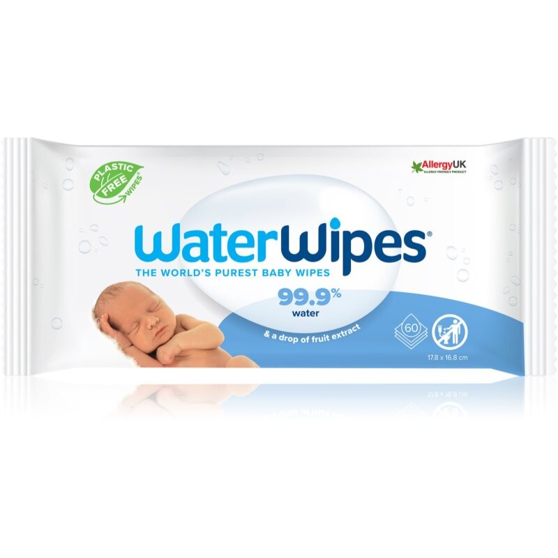 WATER WIPES Baby 100% bio odbúrateľné obrúsky detské vlhčené 60ks