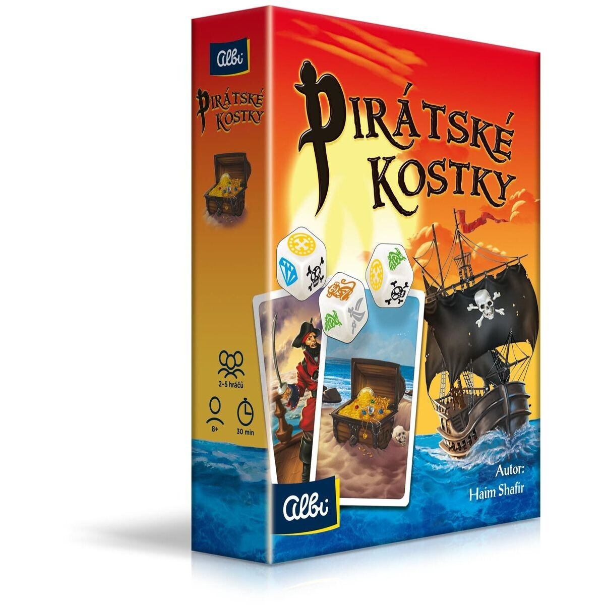 Albi Pirátske kocky - druhá edícia