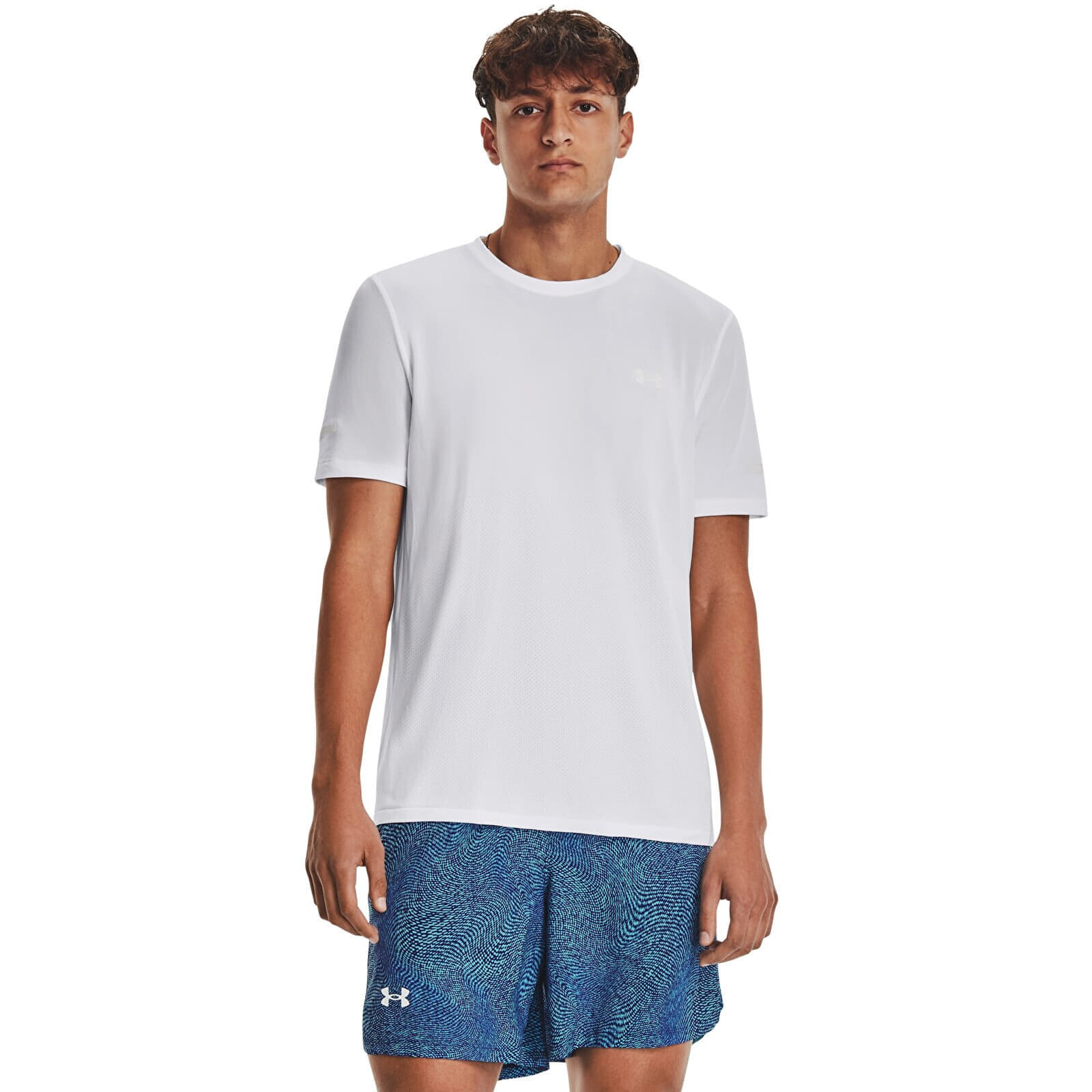 Tričko Under Armour SEAMLESS STRIDE SS White XL