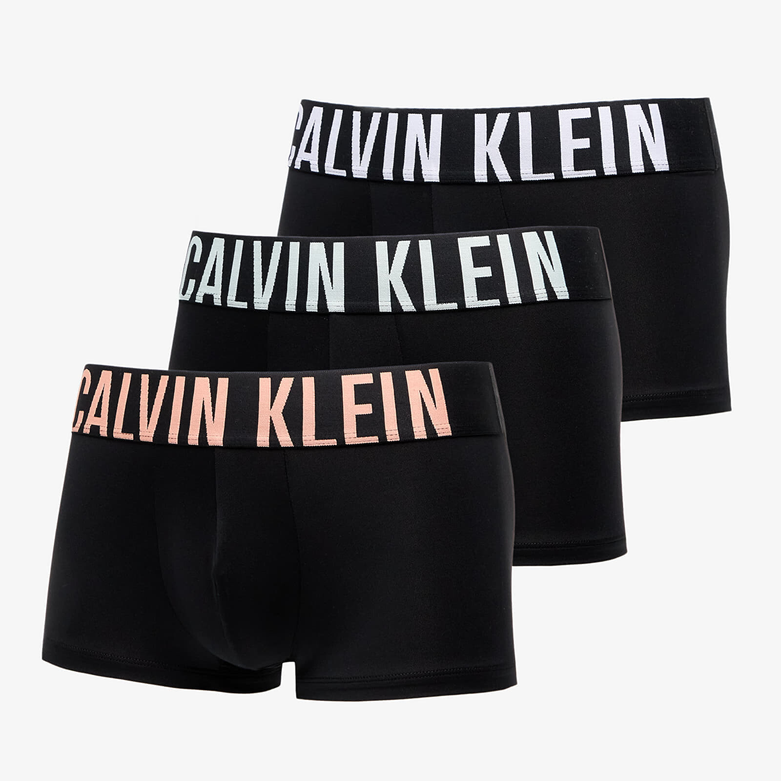 Boxerky Calvin Klein Low Rise Microfiber Stretch Trunk 3-Pack Black XL