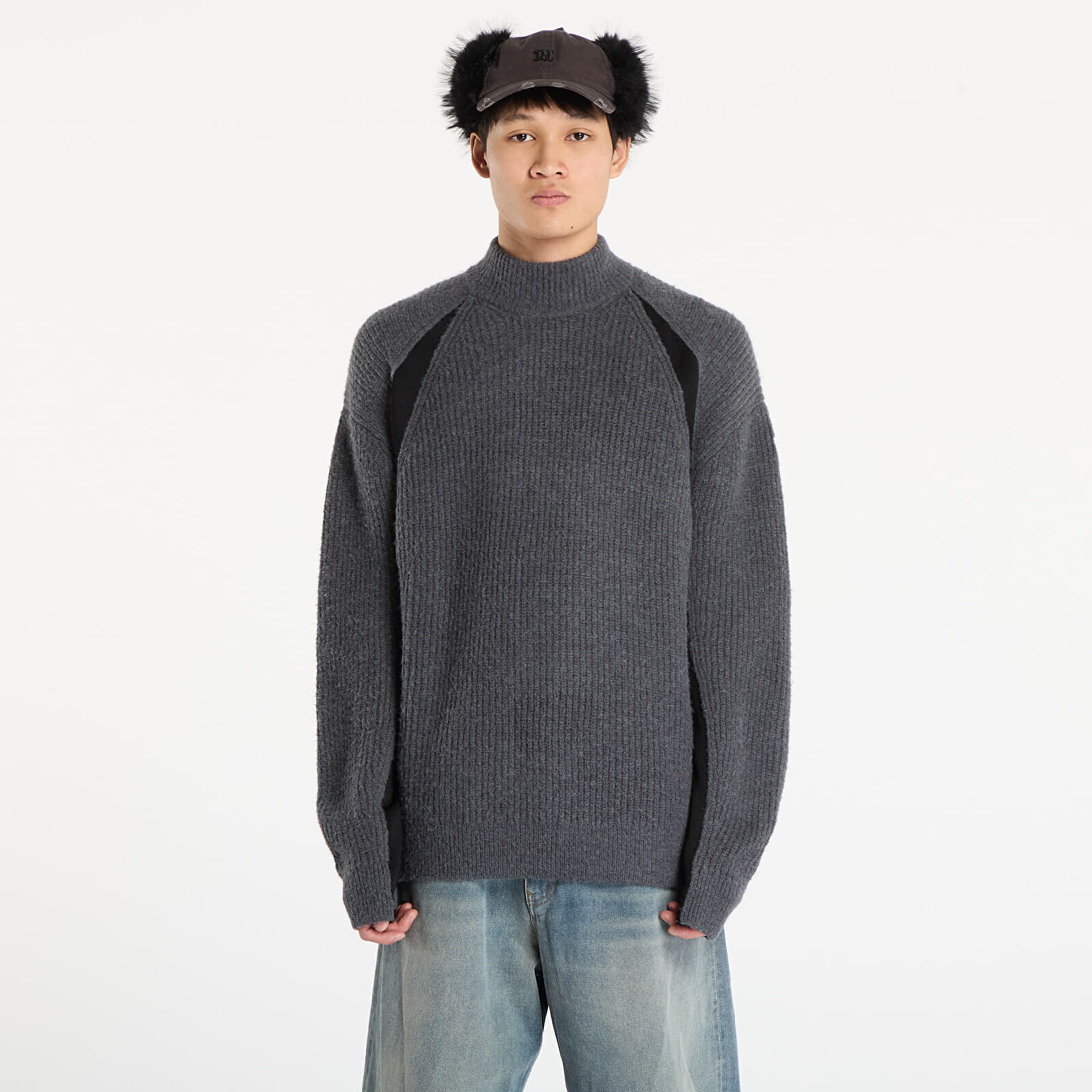 Mikina DIESEL K-Lollo-Tn Knitwear Black S