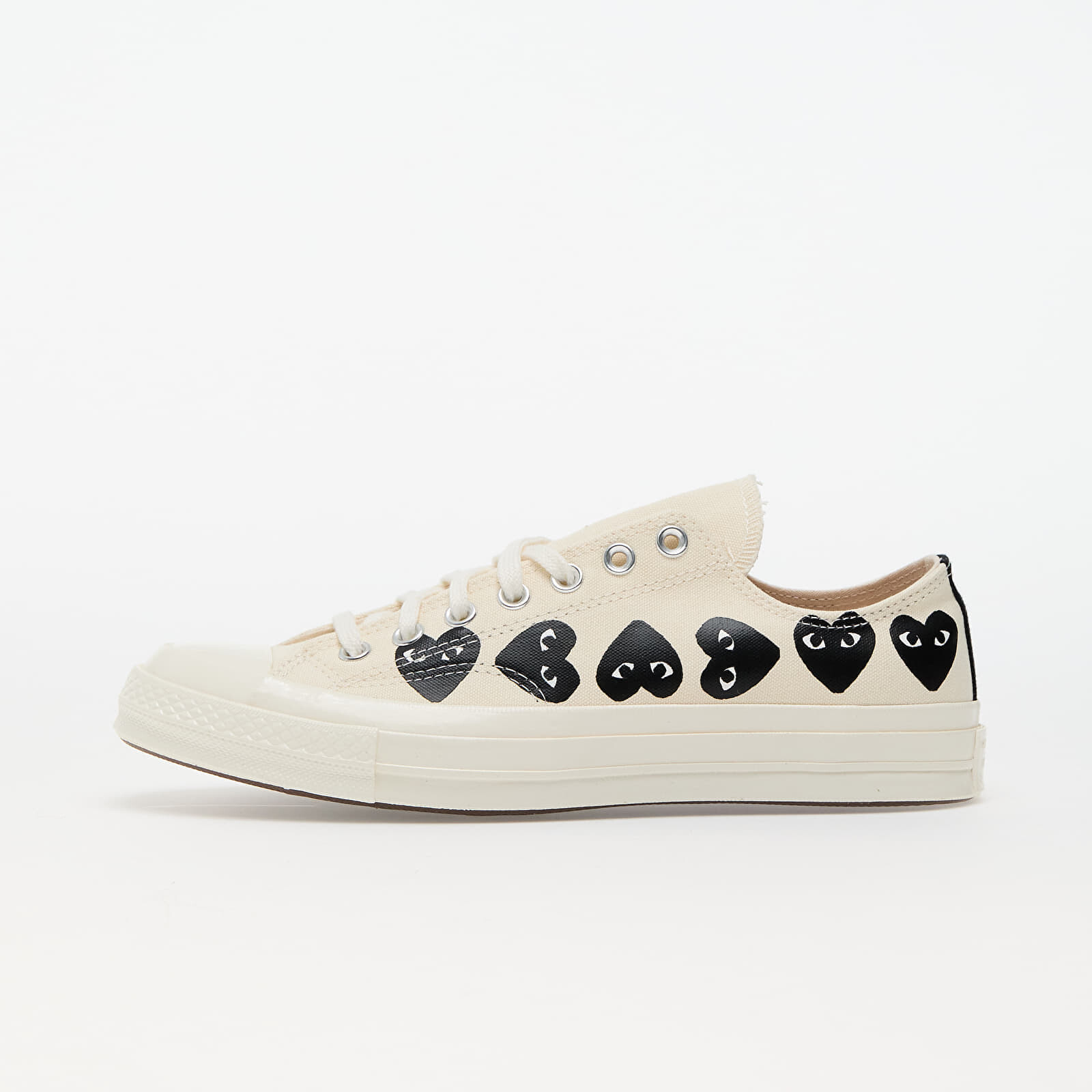 Tenisky Converse x Comme des Garçons PLAY Chuck 70 OX Milk/ Black/ Egret EUR 42
