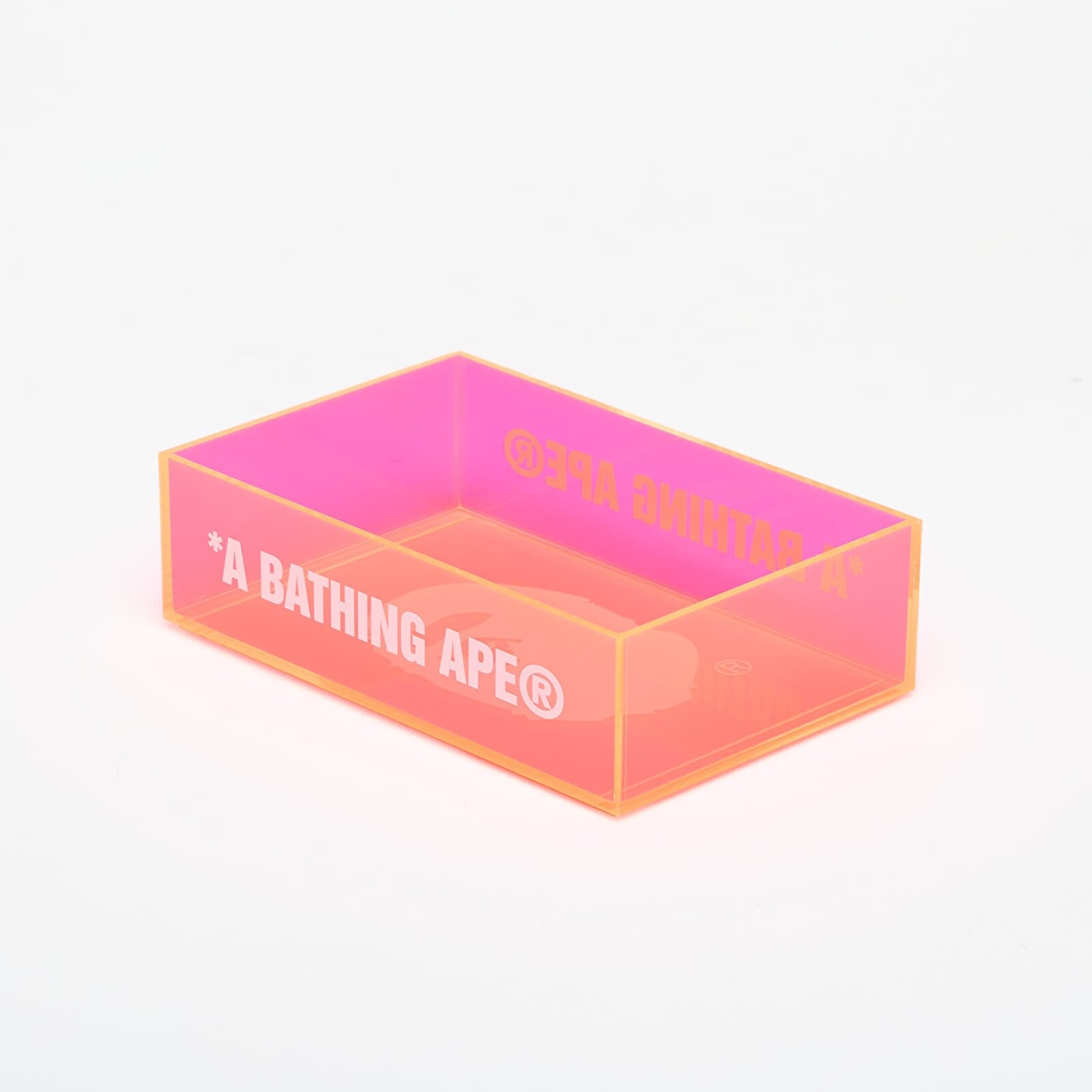 A BATHING APE Bape Stacking Acrylic Case Pink Universal