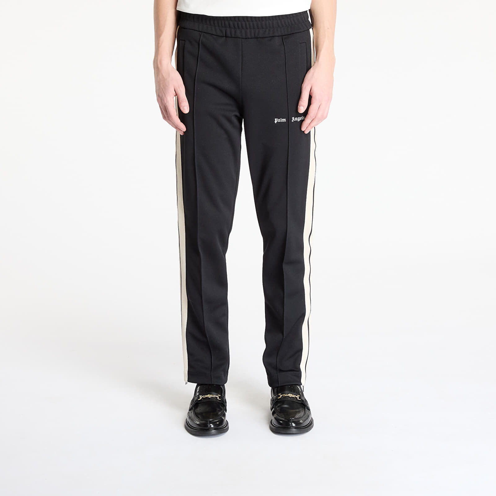 Tepláky Palm Angels Classic Logo Track Pants Black/ Off White XXL