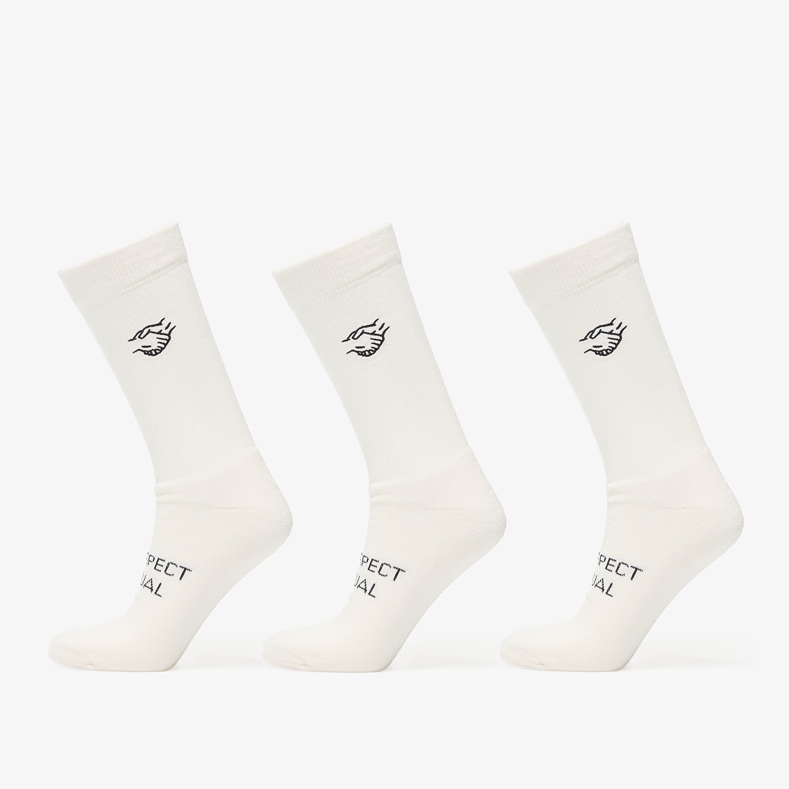 Ponožky adidas Consortium Sock 3-Pack Chalk White S