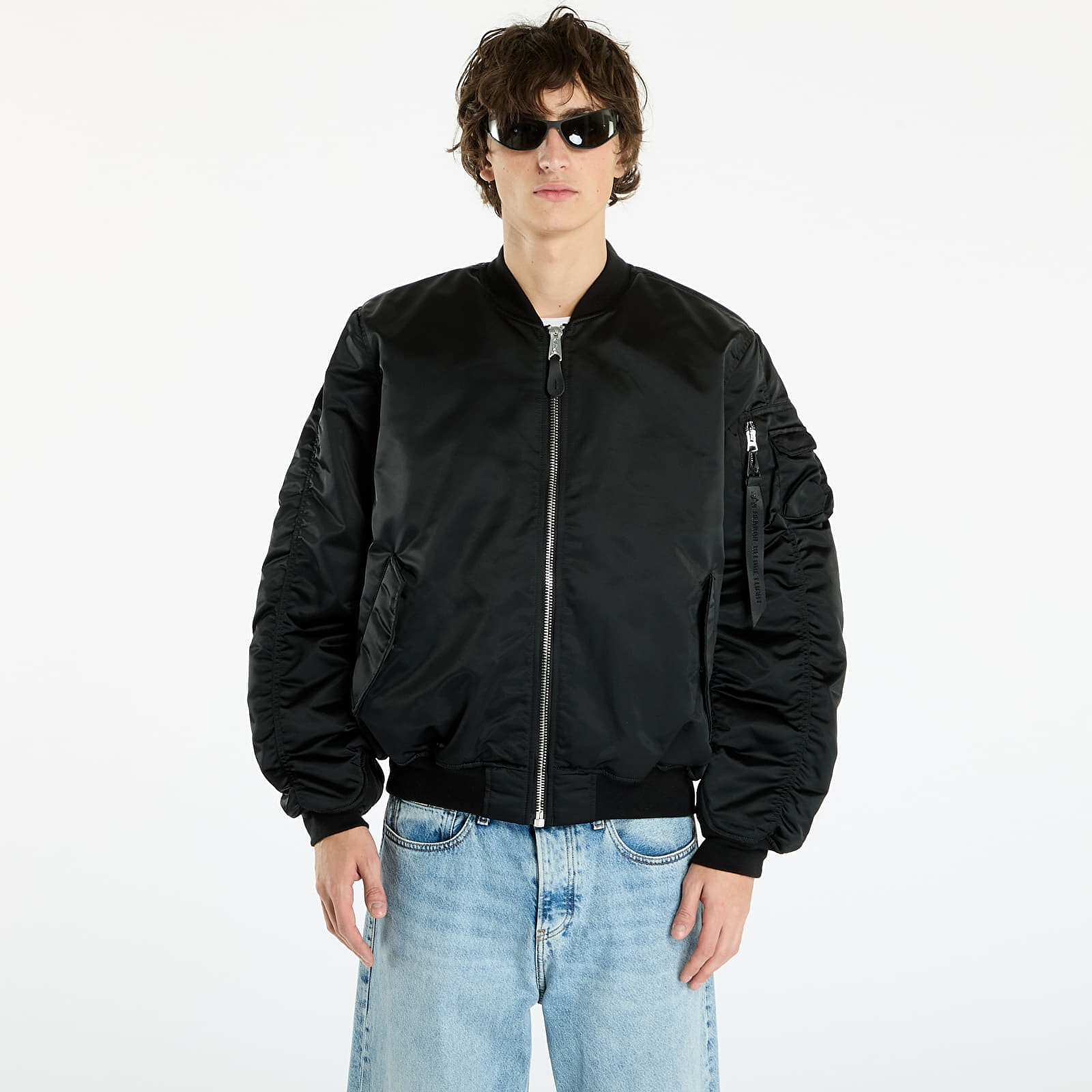 Bunda Alpha Industries MA-1 UV Black XXL