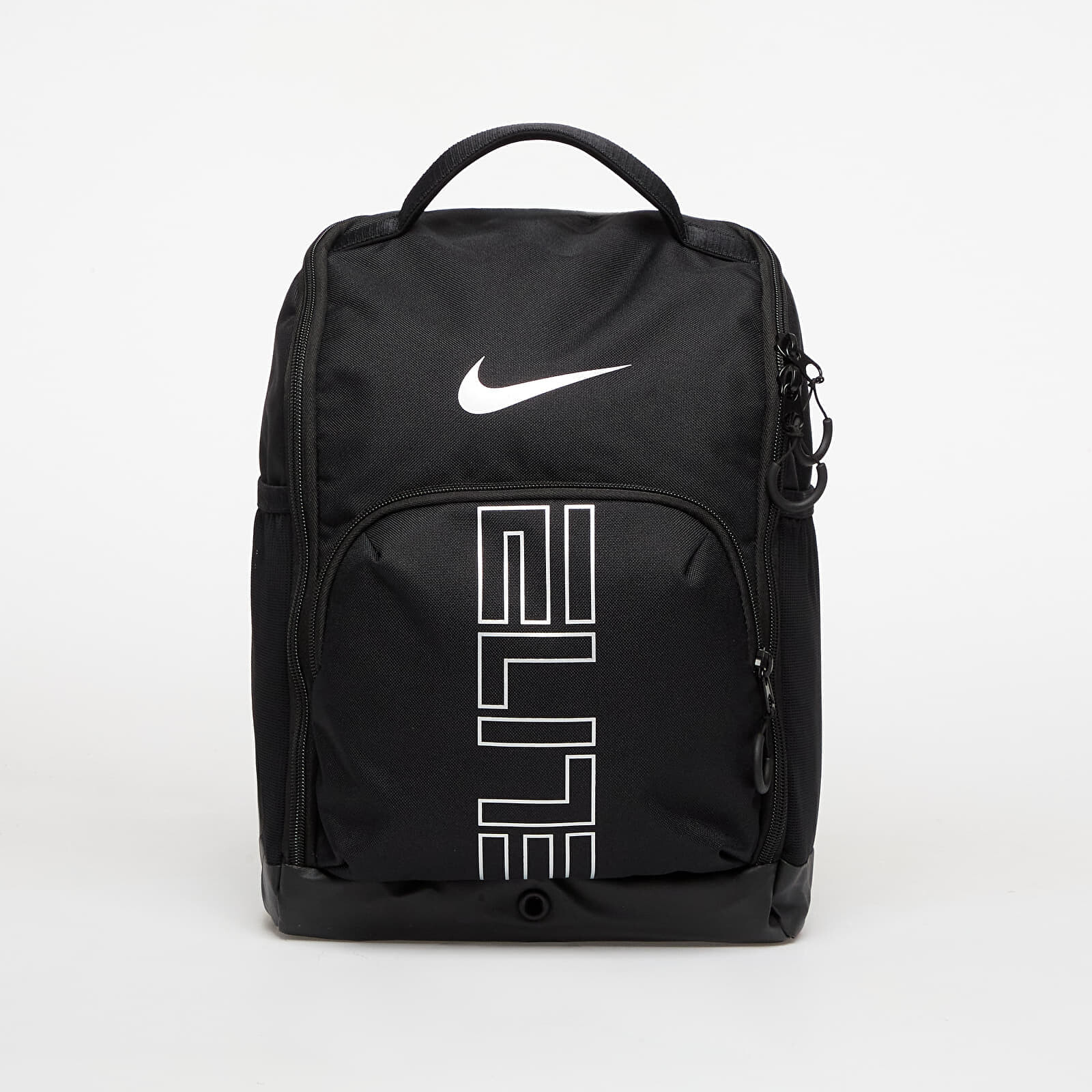 Nike Varsity Elite Basketball Shoe Bag (14L) Black/ Black/ Metallic Silver 14 l