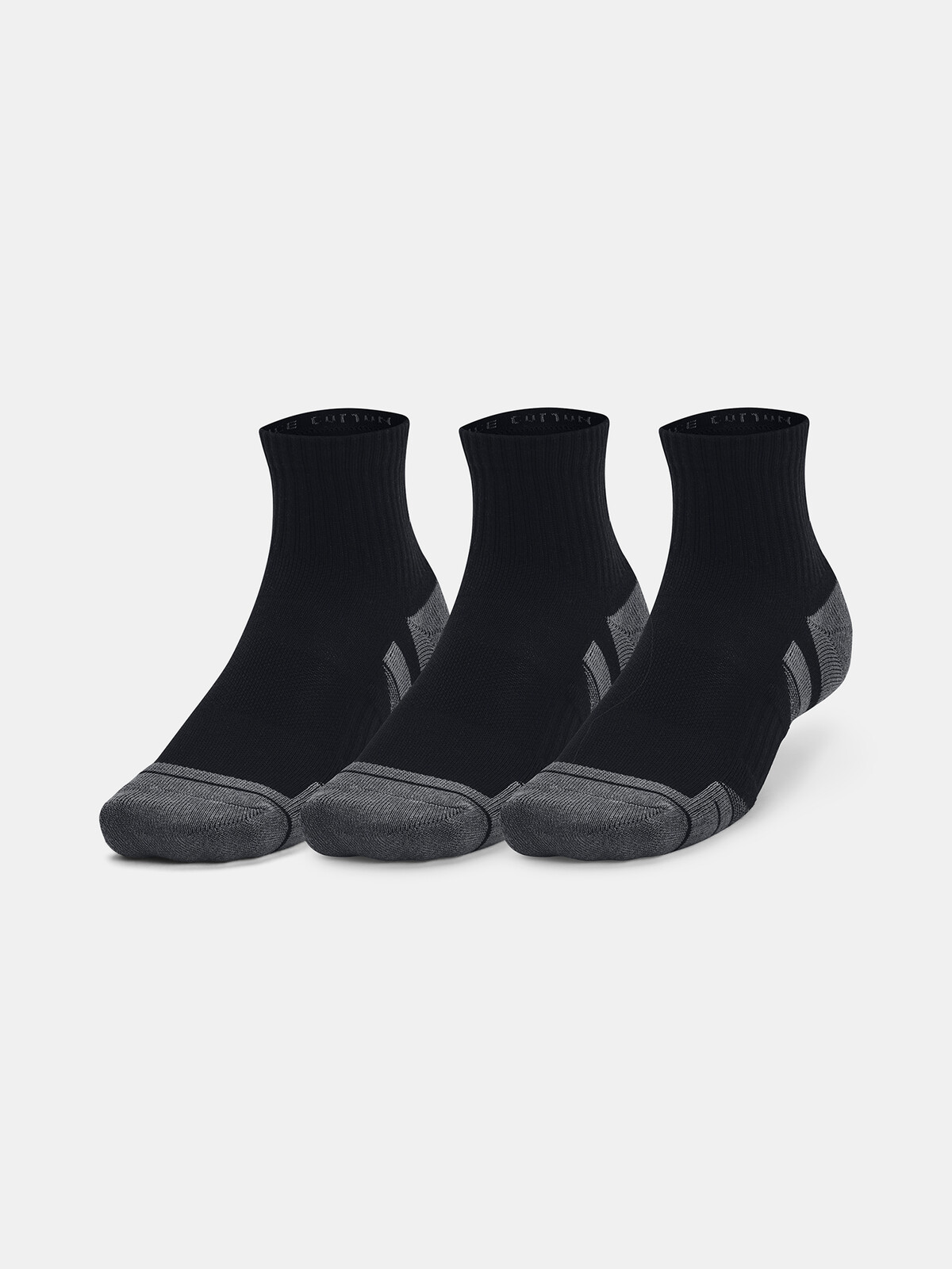 Súprava troch párov ponožiek Under Armour UA Performance Cotton 3p Qtr