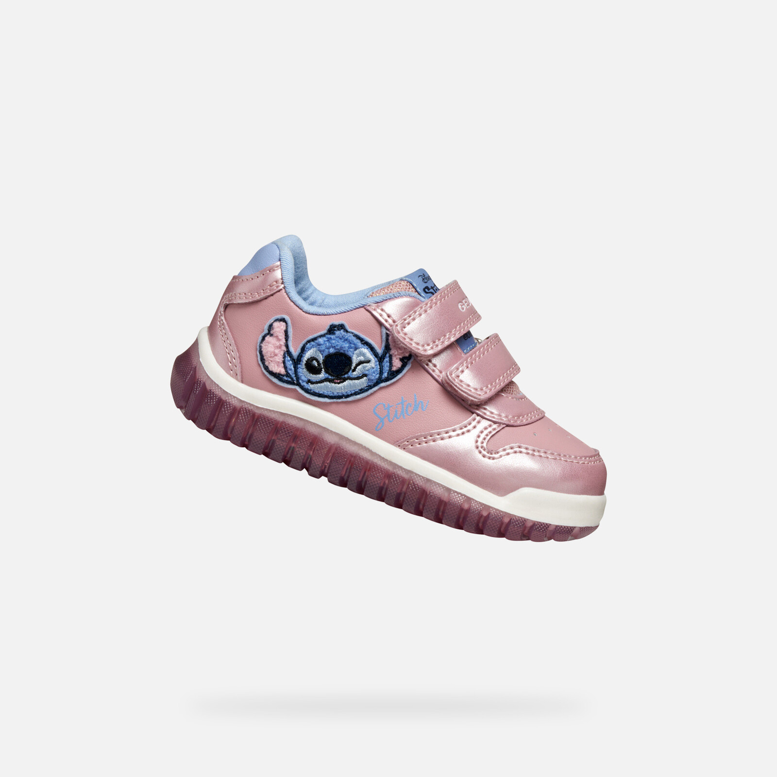 Girls First Steps Geox Lightyloo Pink - Girls