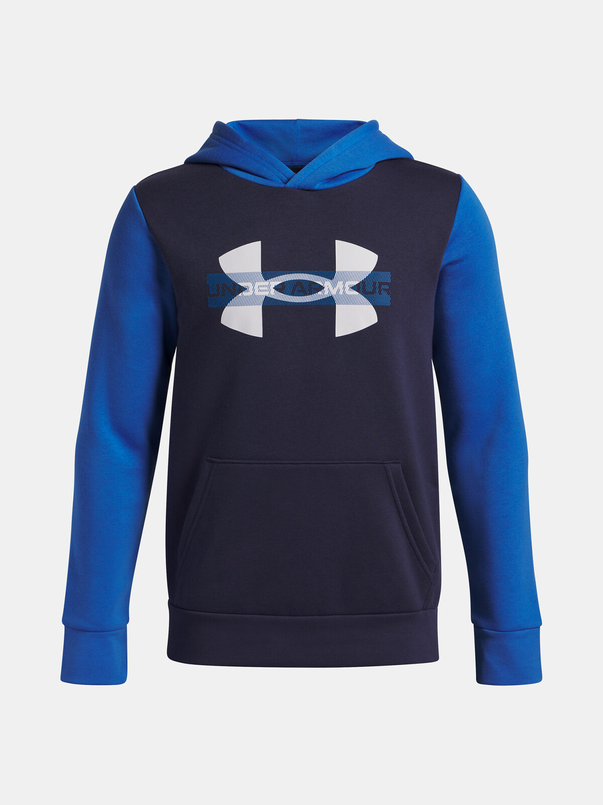 Under Armour UA Rival Flc Cblck Grphc HD-BLU Boys' Sweatshirt - Boys