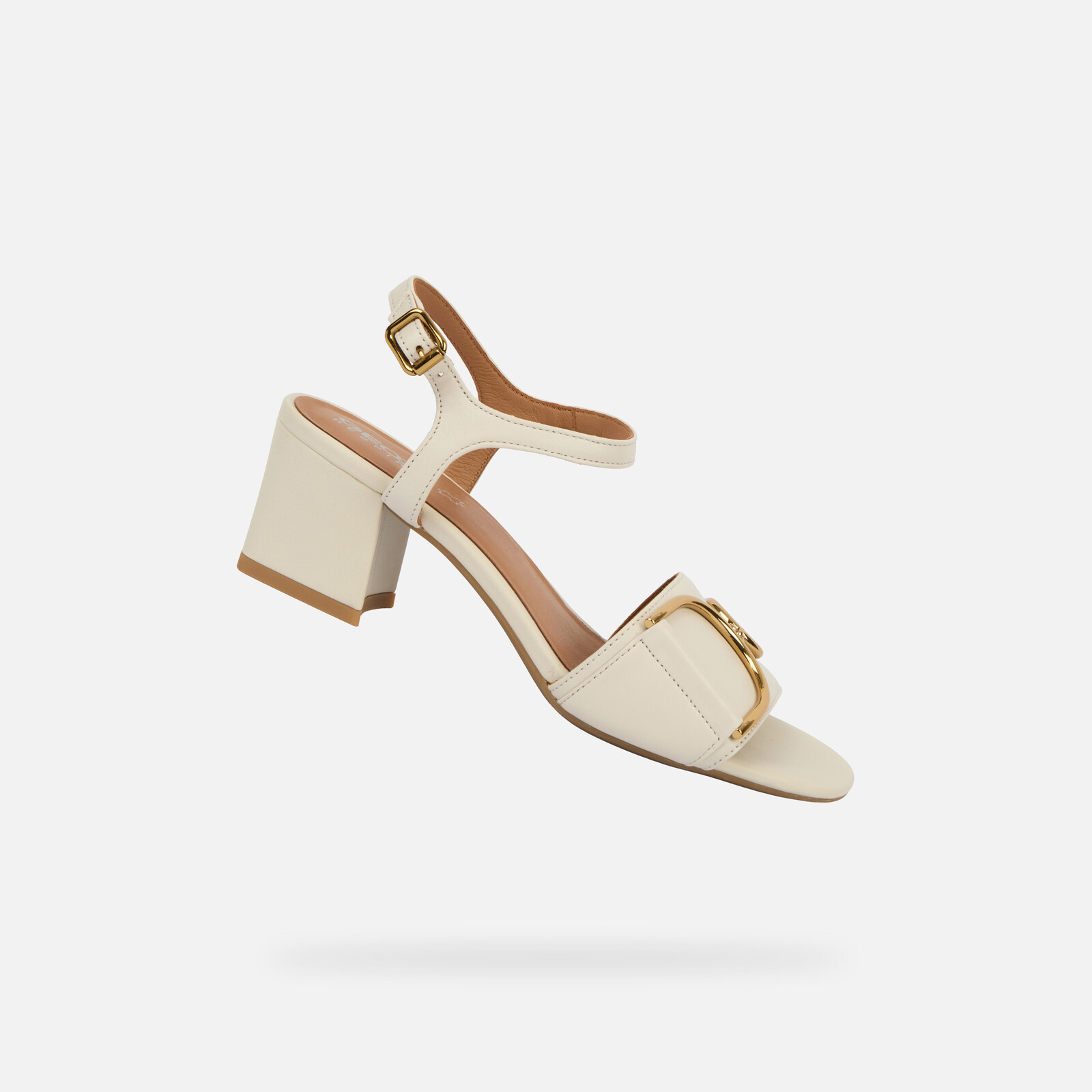 Cream Women's Sandals Geox New Eraklia 50 - Women's