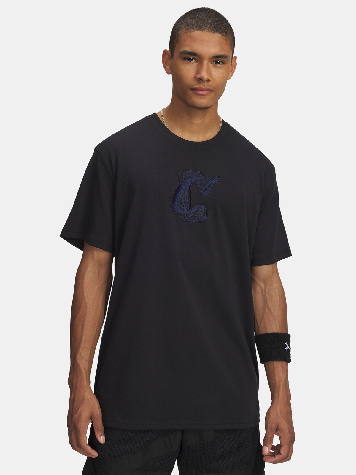 Men's Under Armour Curry Verbiage Tee 1-BLK T-Shirt - Men's