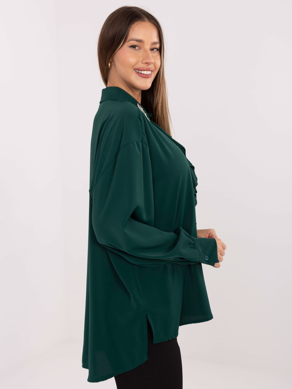 Blouse-IT-BZ-28995.25-dark green