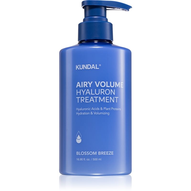 KUNDAL Airy Volume Hyaluron Treatment hydratačný kondicionér pre objem 500 ml