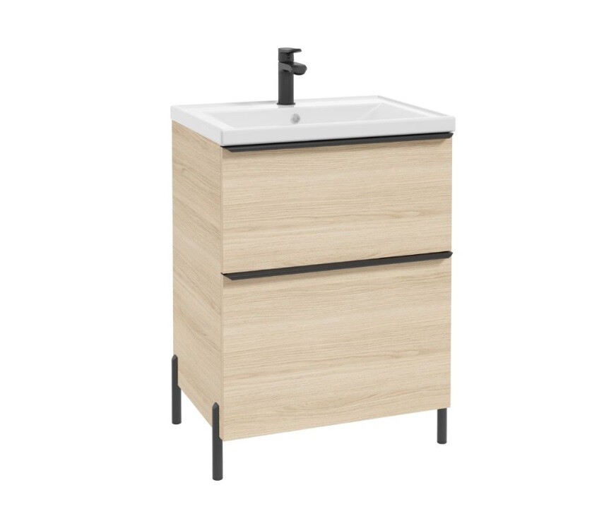 ArtDef Skrinka pod umývadlo NINO DUB VICENZA | D60/45 cm