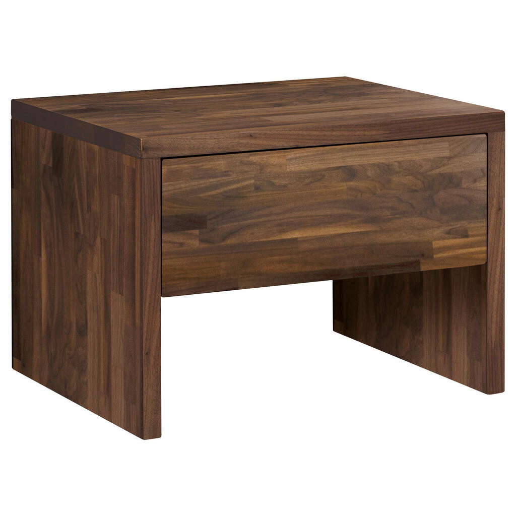 Hasena NOČNÝ STOLÍK, orech, farba orecha, 48/35/40 cm