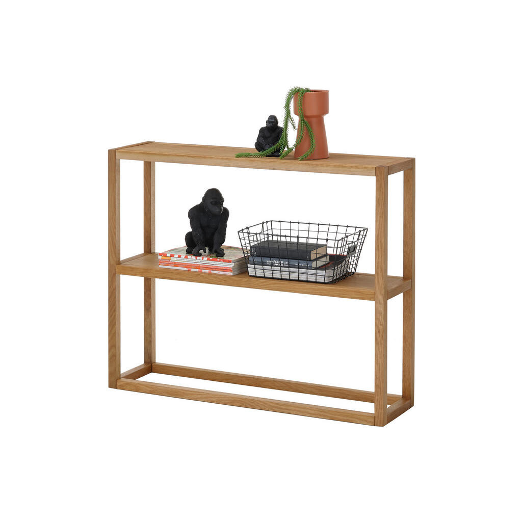 MID.YOU KONZOLOVÝ STOLÍK, dub, prírodná farba, 99/26/80 cm