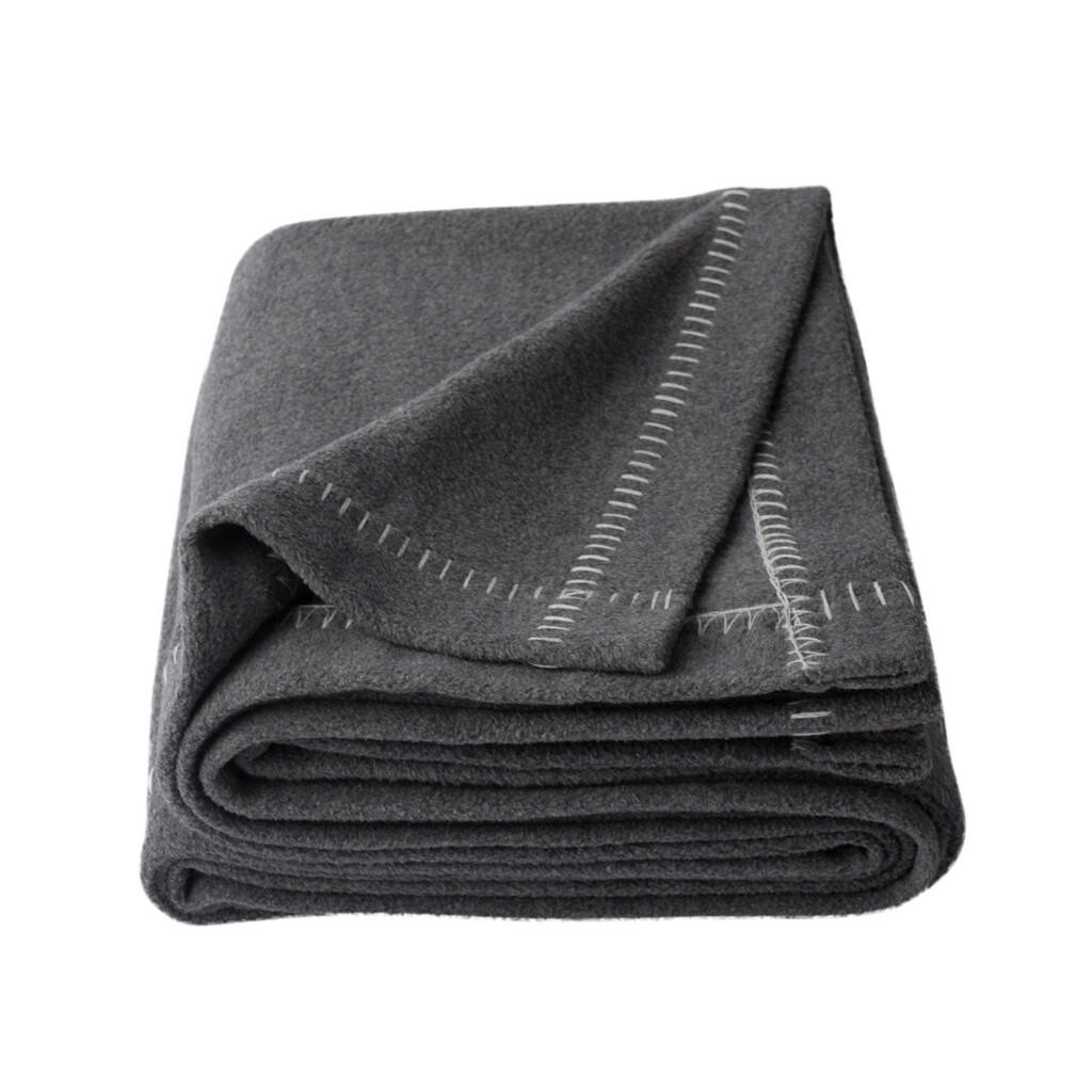 Calvin Klein FLEECOVÁ DEKA, biobavlna, 140/190 cm