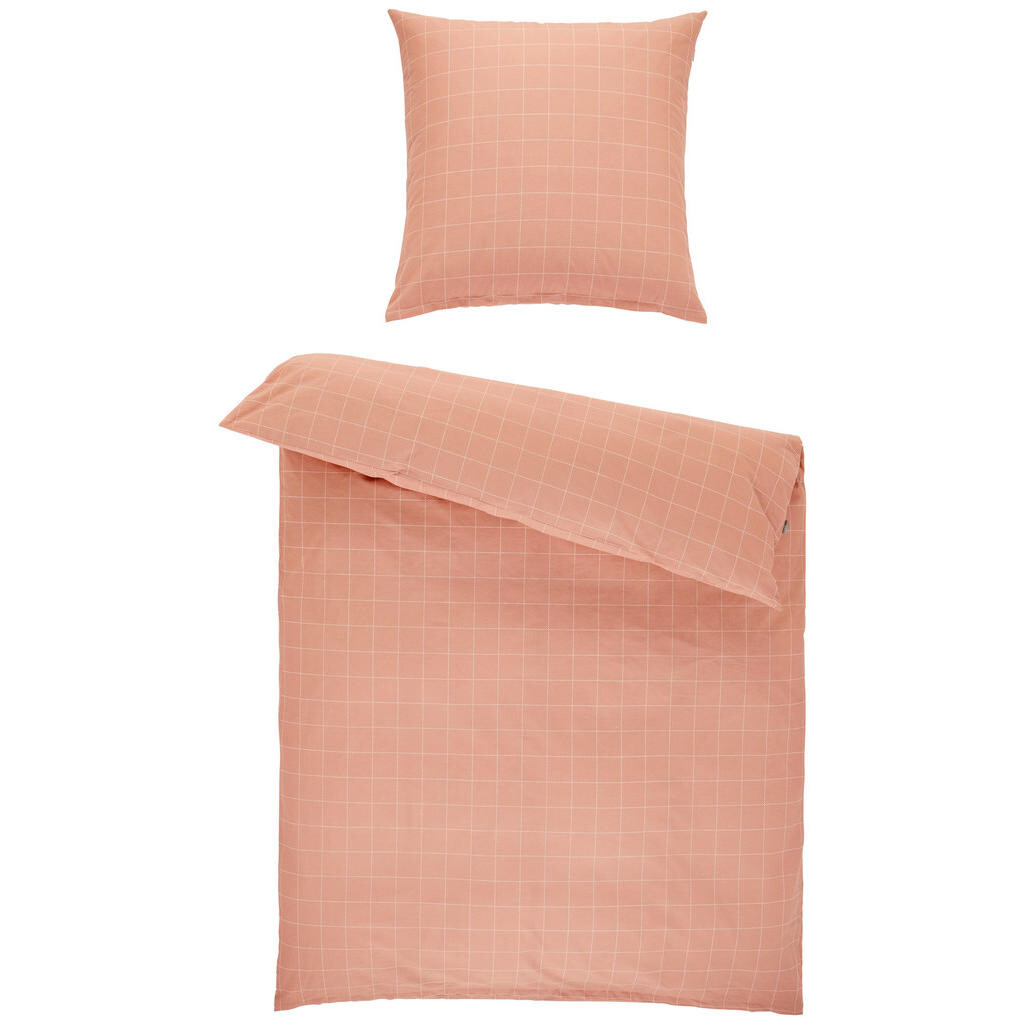 Musterring POSTEĽNÁ BIELIZEŇ, renforcé, krémová, oranžová, koralová, 135/200 cm