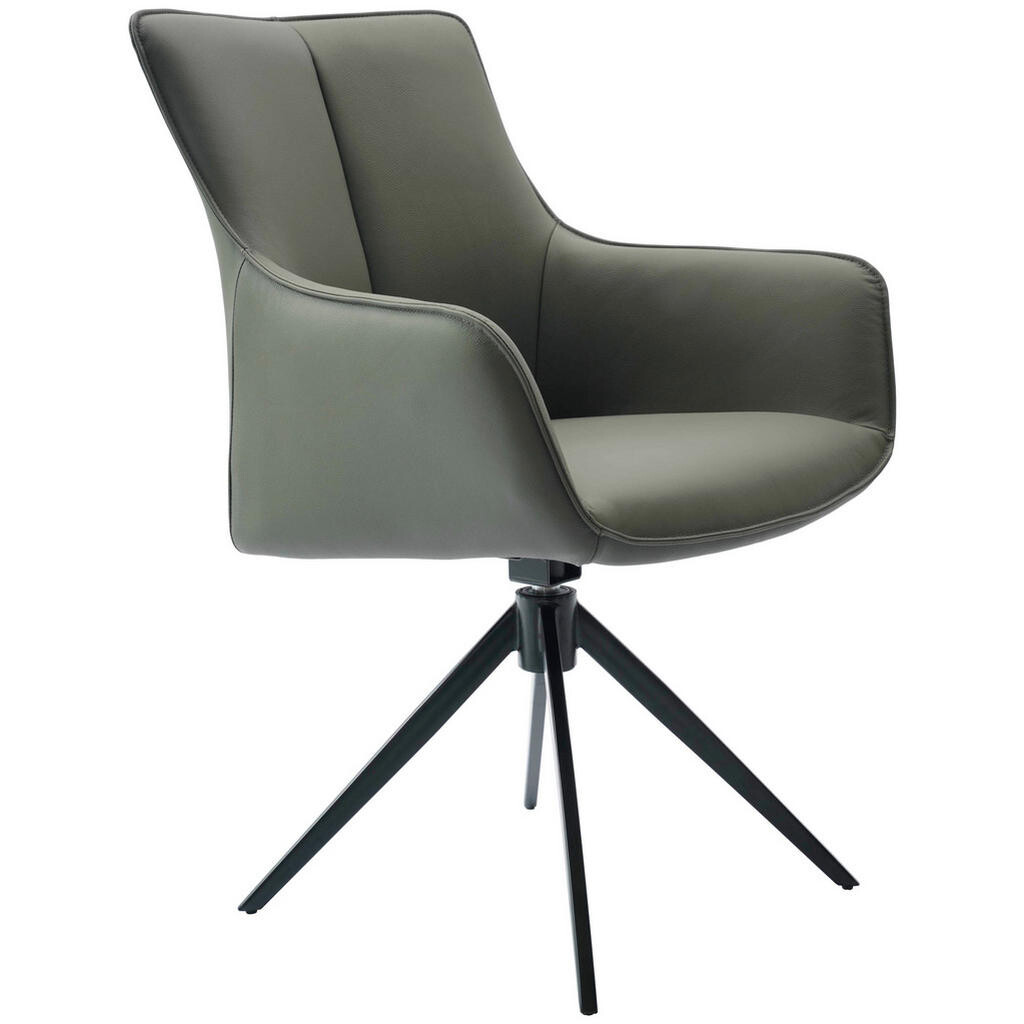 Novel STOLIČKA S PODRÚČKAMI, zelená, čierna