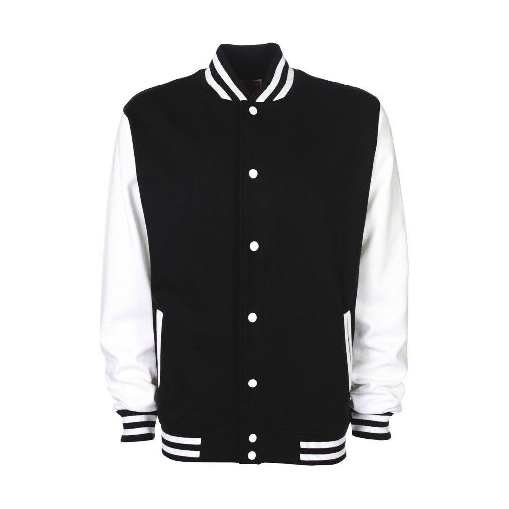 Bunda FDM Varsity Baseball - čierna, S