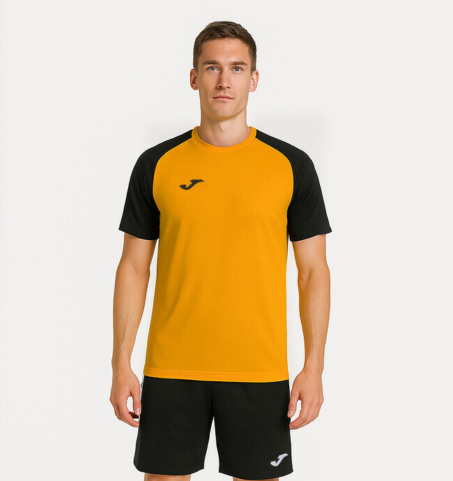 Joma Academy IV Short Sleeve T-Shirt amber black