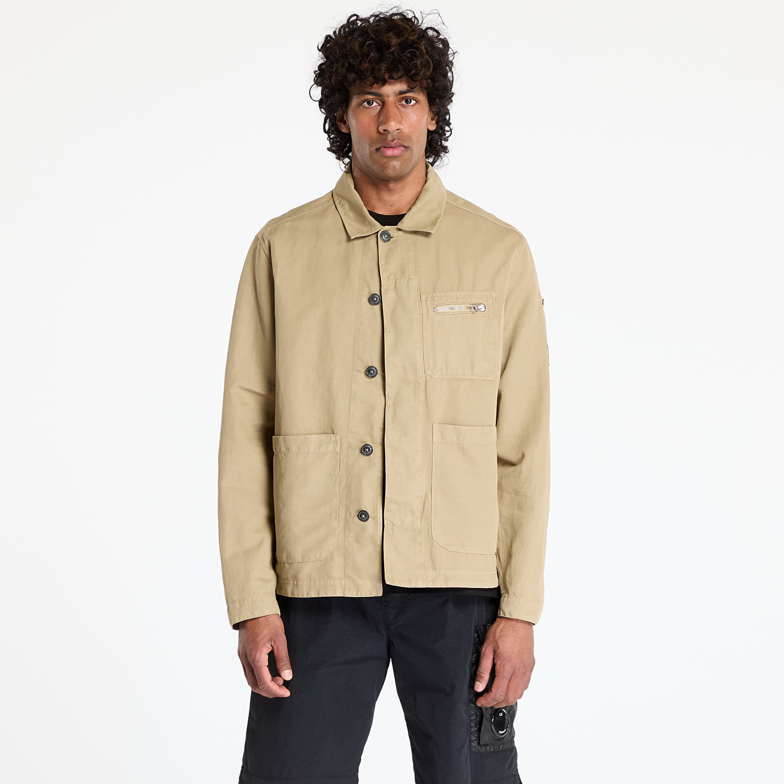 Bunda C.P. Company Cotton/Linen Overshirt Tree House L
