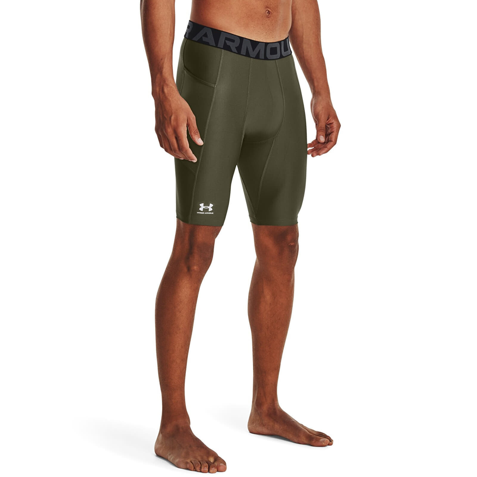 Šortky Under Armour HG Armour Lng Shorts Green M