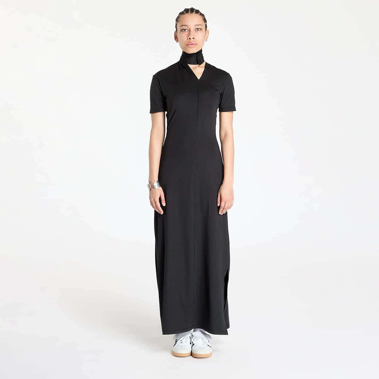 Oblečenie Y-3 Fitted Neck Closure Dress Black M
