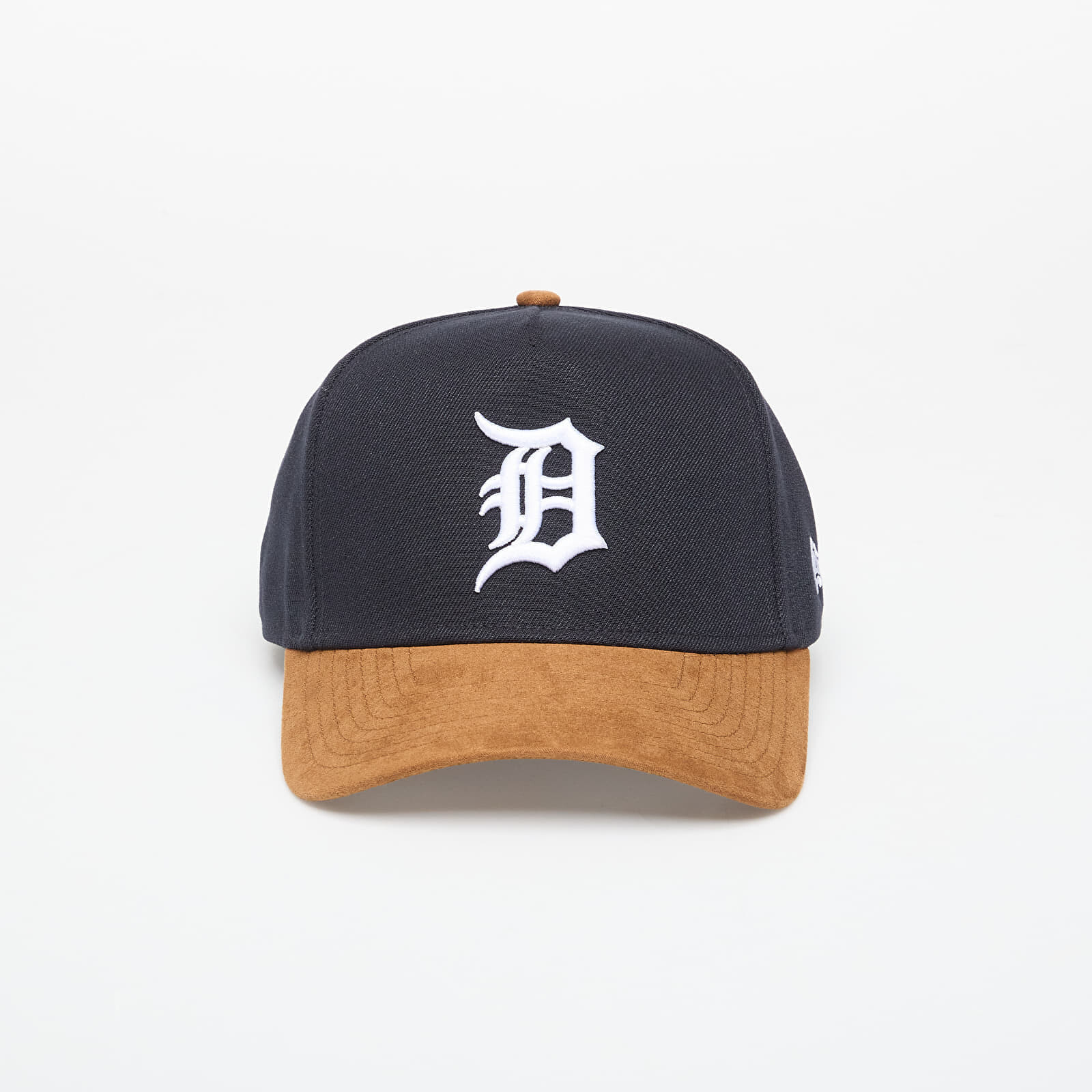 Šiltovka New Era 9FORTY Aframe MLB Suede Visor Detroit Tigers Navy/ Nfl Brown Suede Universal