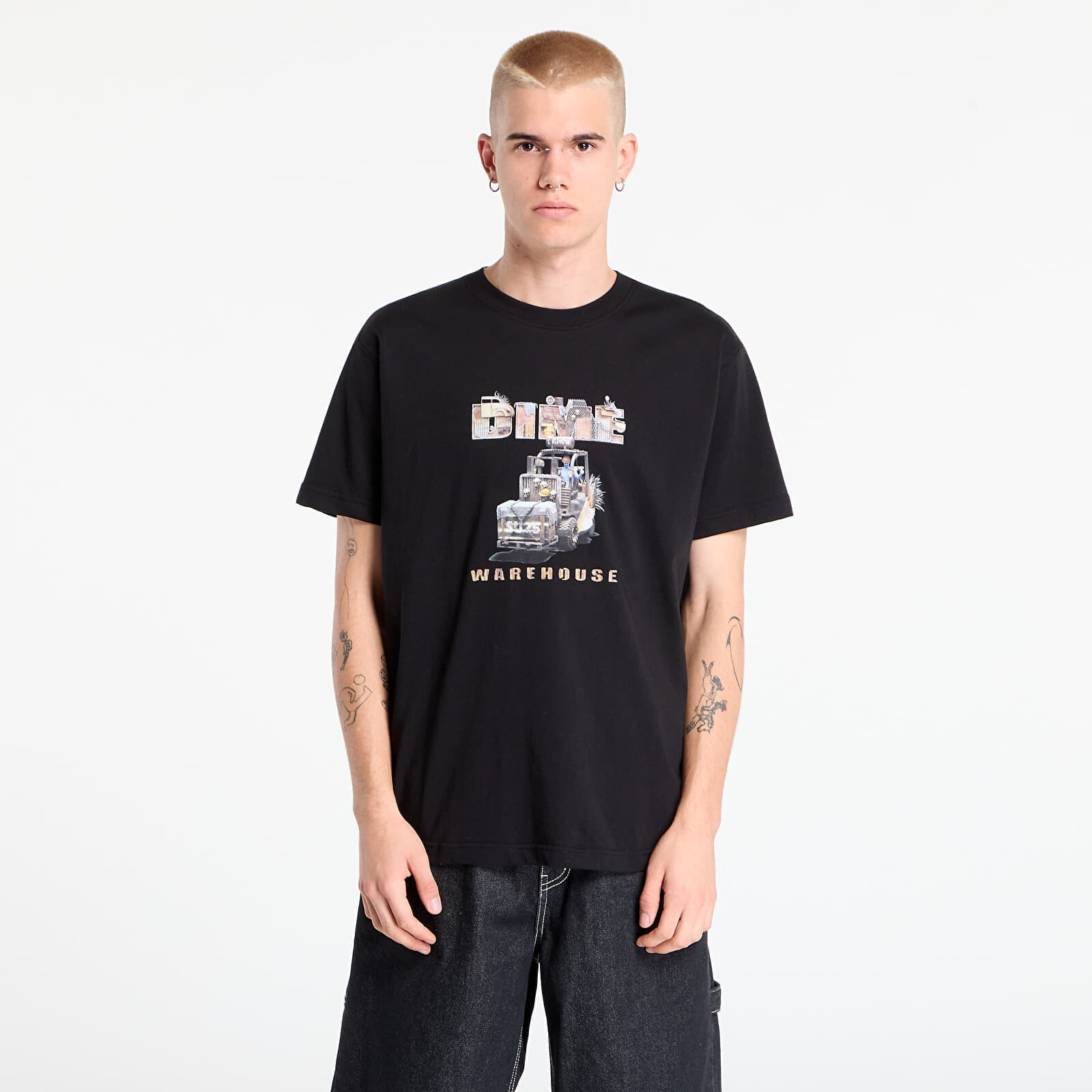 Tričko DIME Mad Bry T-Shirt UNISEX Black XL