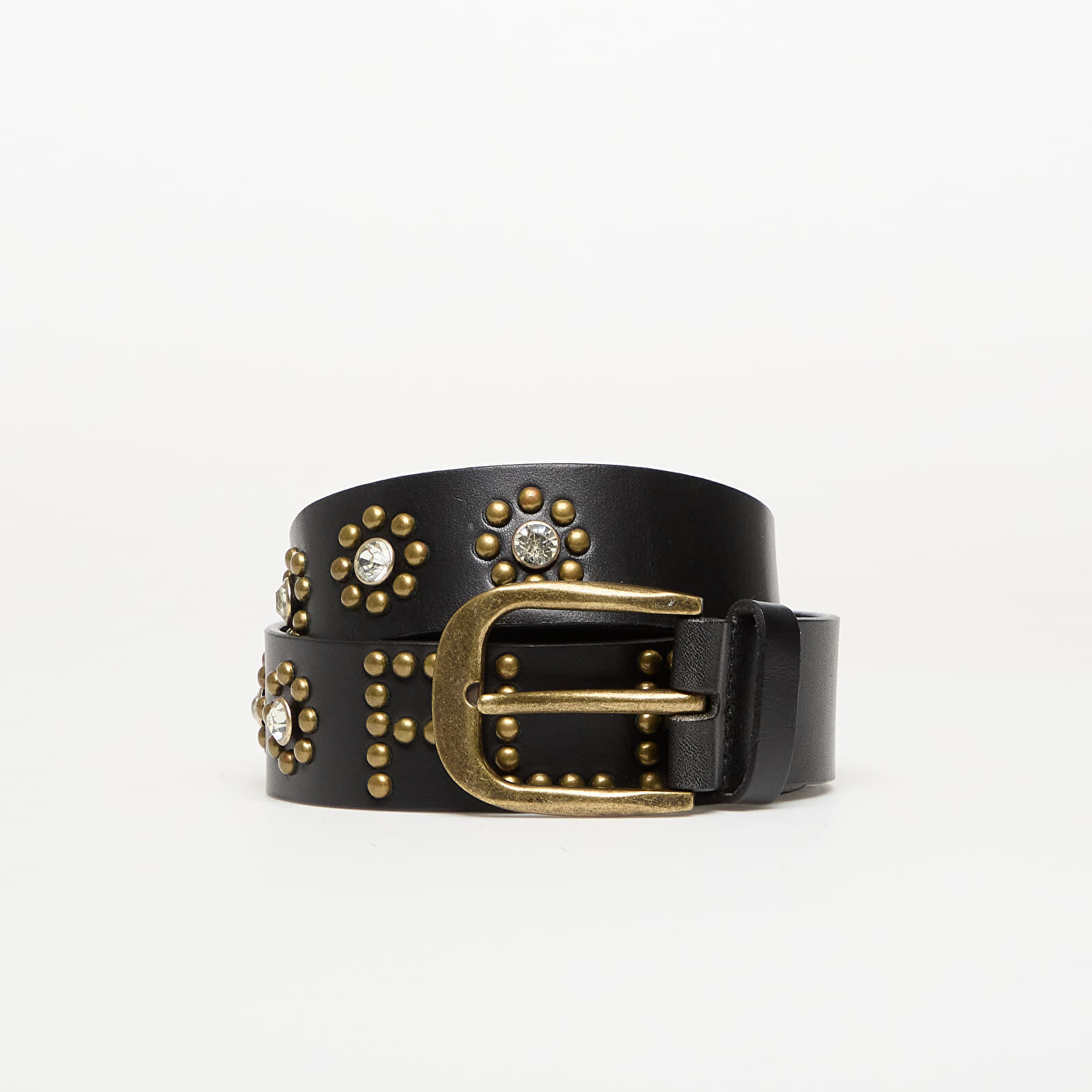 Opasok PLEASURES Studded Belt Black L/XL