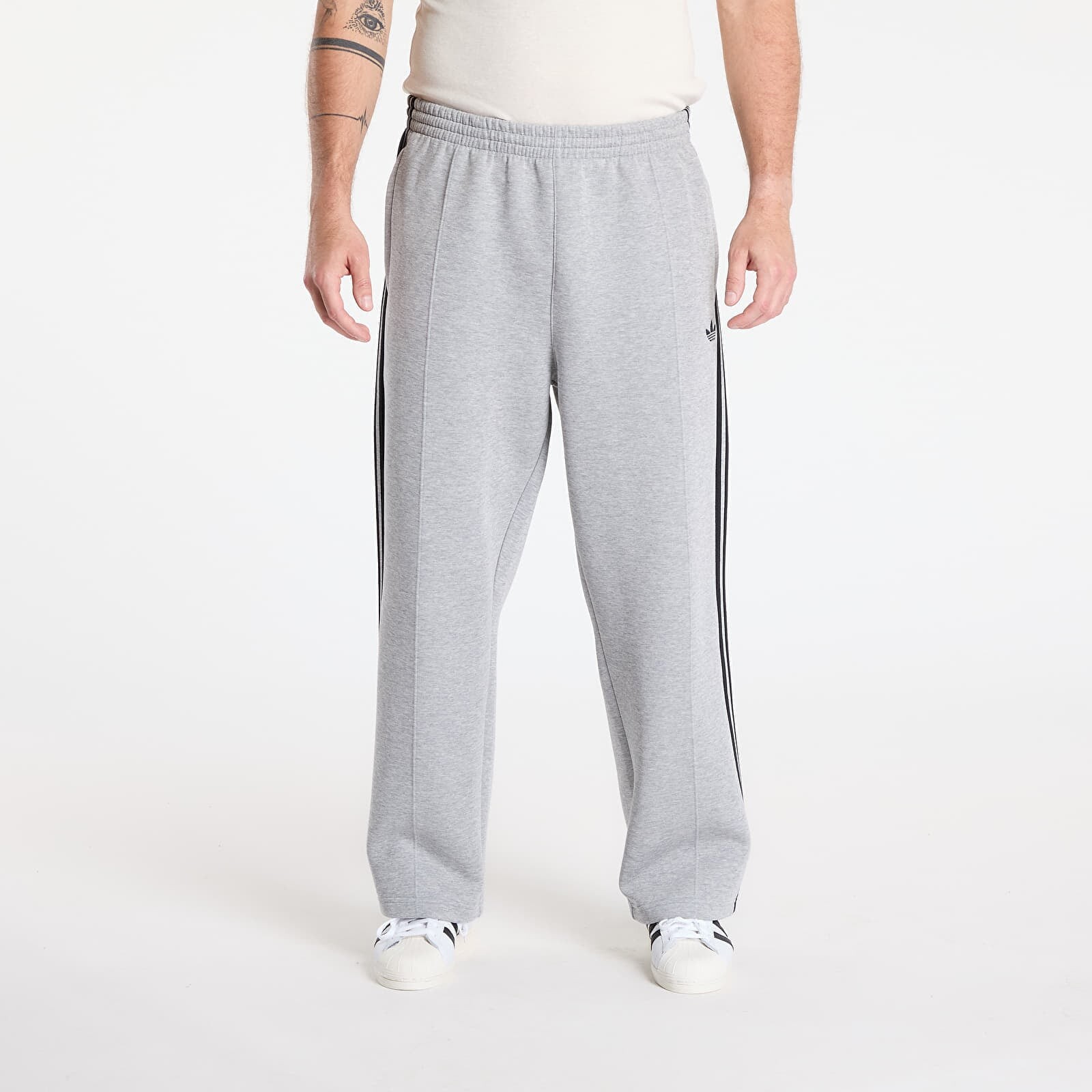 Tepláky adidas Spacer Drill Trackpant Medium Grey Heather XL