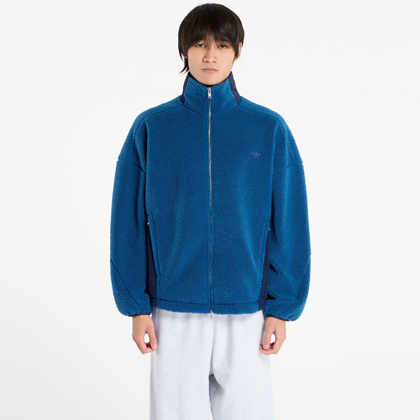 Bunda adidas x OG LA Adams Blvd Fleece Jacket Collegiate Navy M