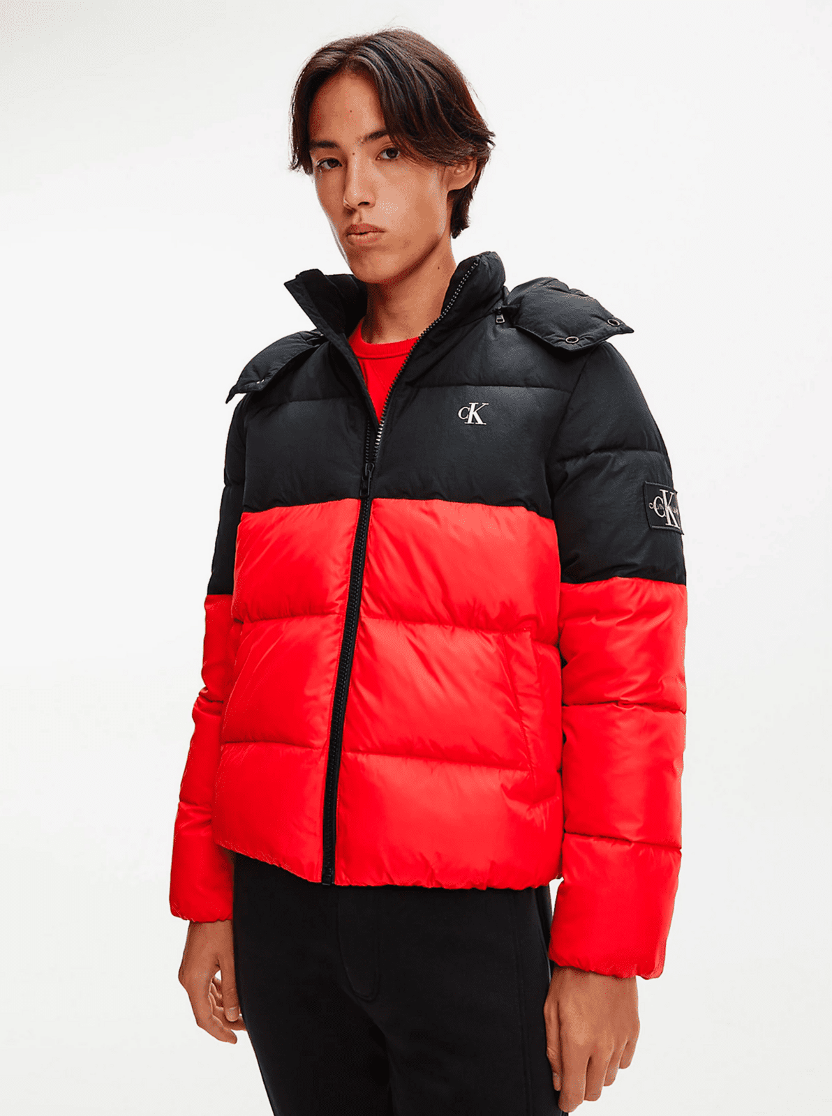 Pánska bunda Calvin Klein Colorblock