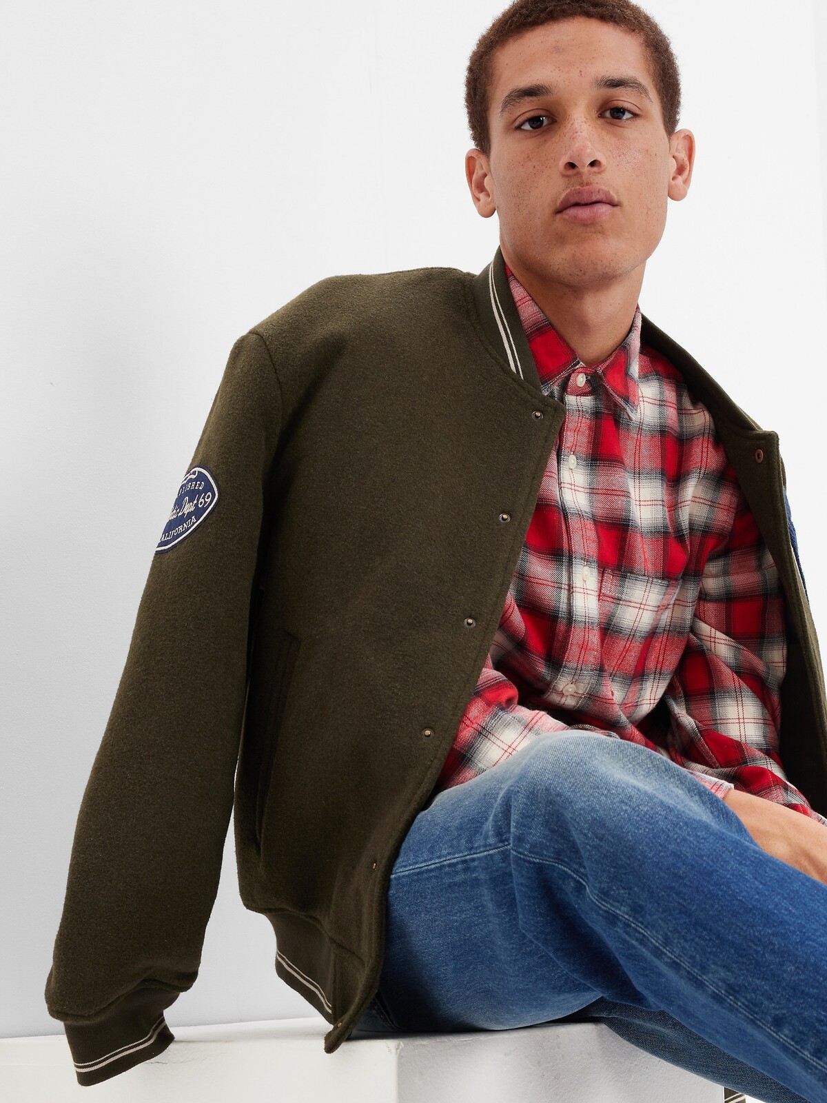 GAP flanelová károvaná košeľa