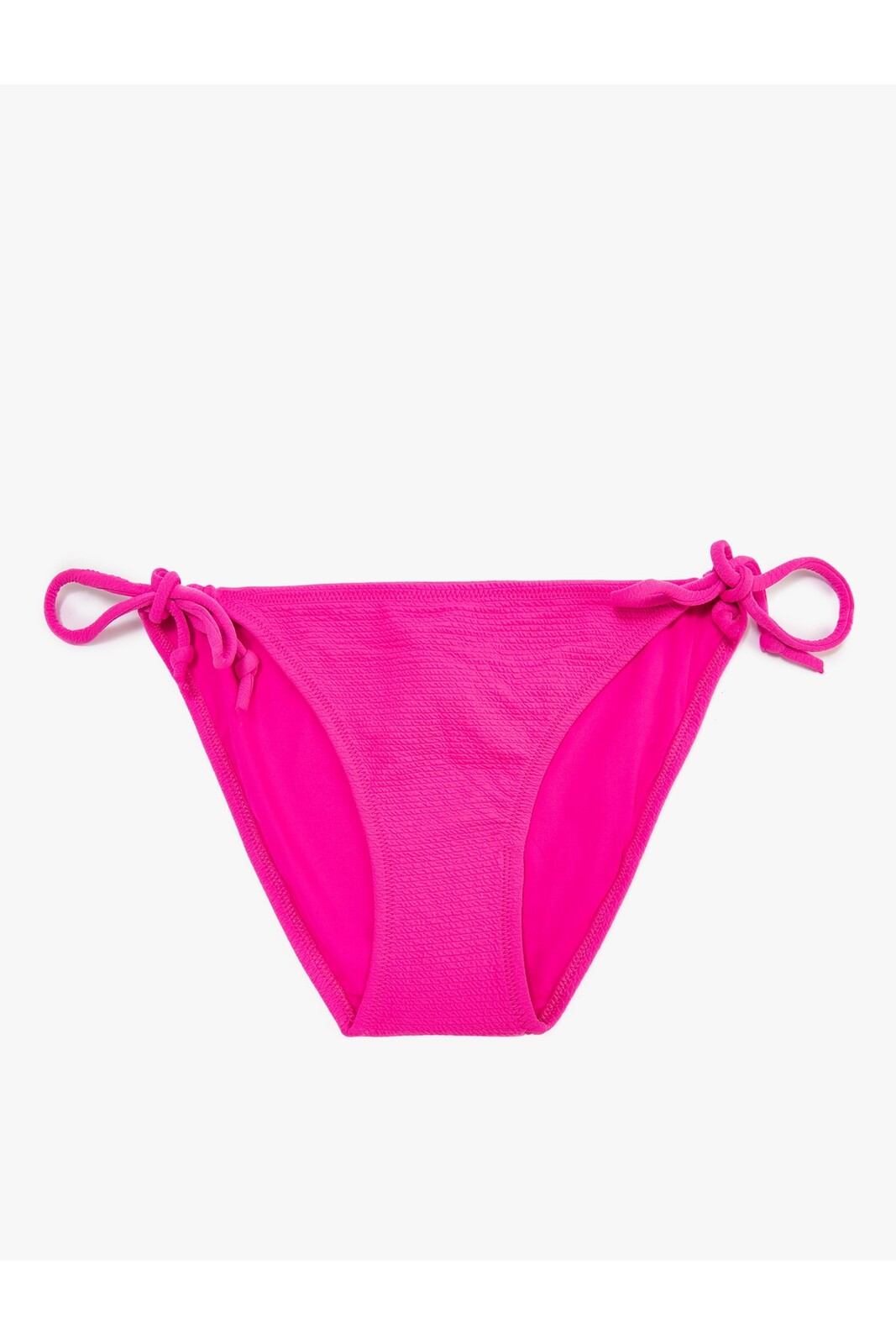 Koton Brazílske bikiny Spodná časť Základný textúrovaný detail bočnej kravaty