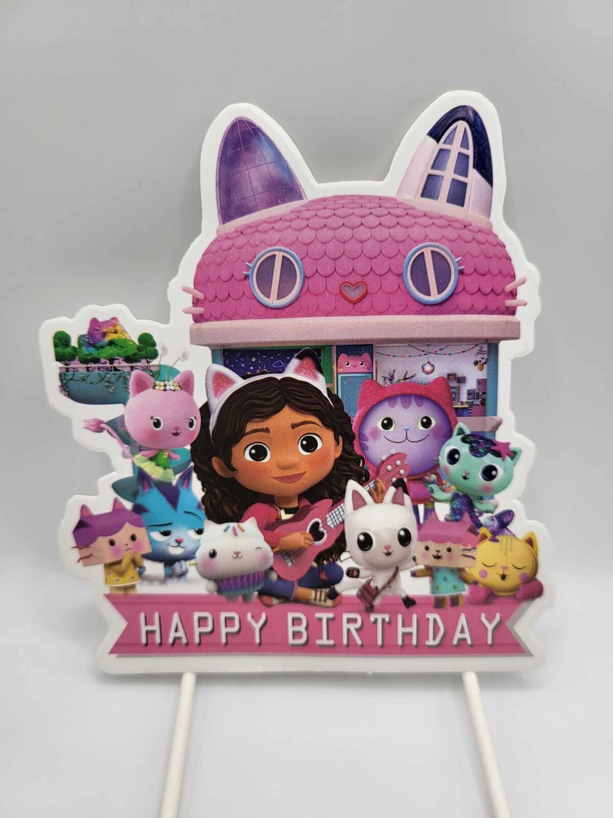Loranc Zápich na tortu Happy Birthday - Gabby's Dollhouse